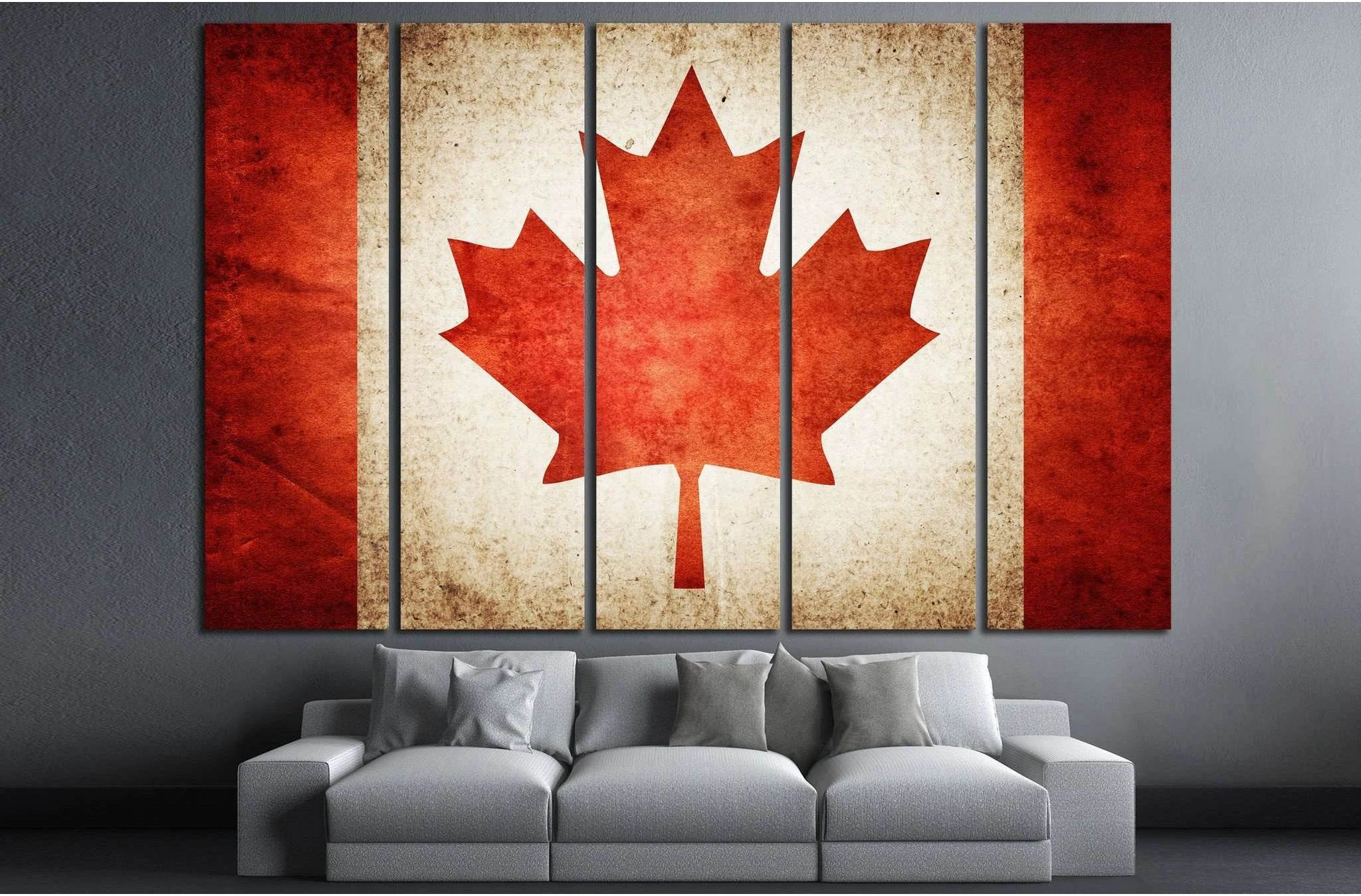 Canada №671 Ready to Hang Canvas Print - Zellart Canvas Prints ALL_Products, s-671