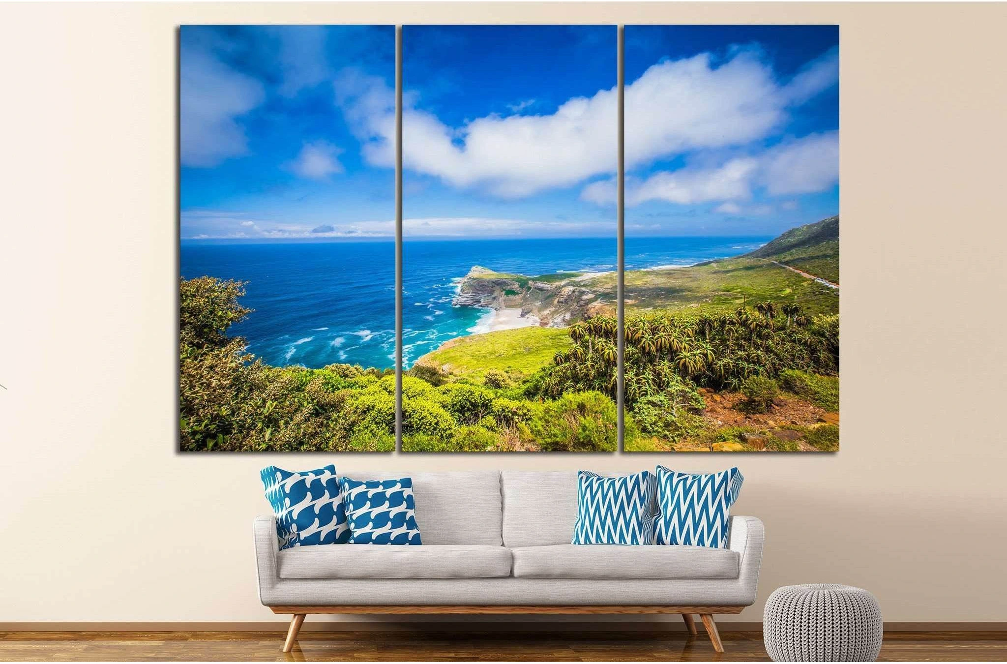 Cape Point , South Africa №627 Ready to Hang Canvas Print - Zellart Canvas Prints ALL_Products, s-627