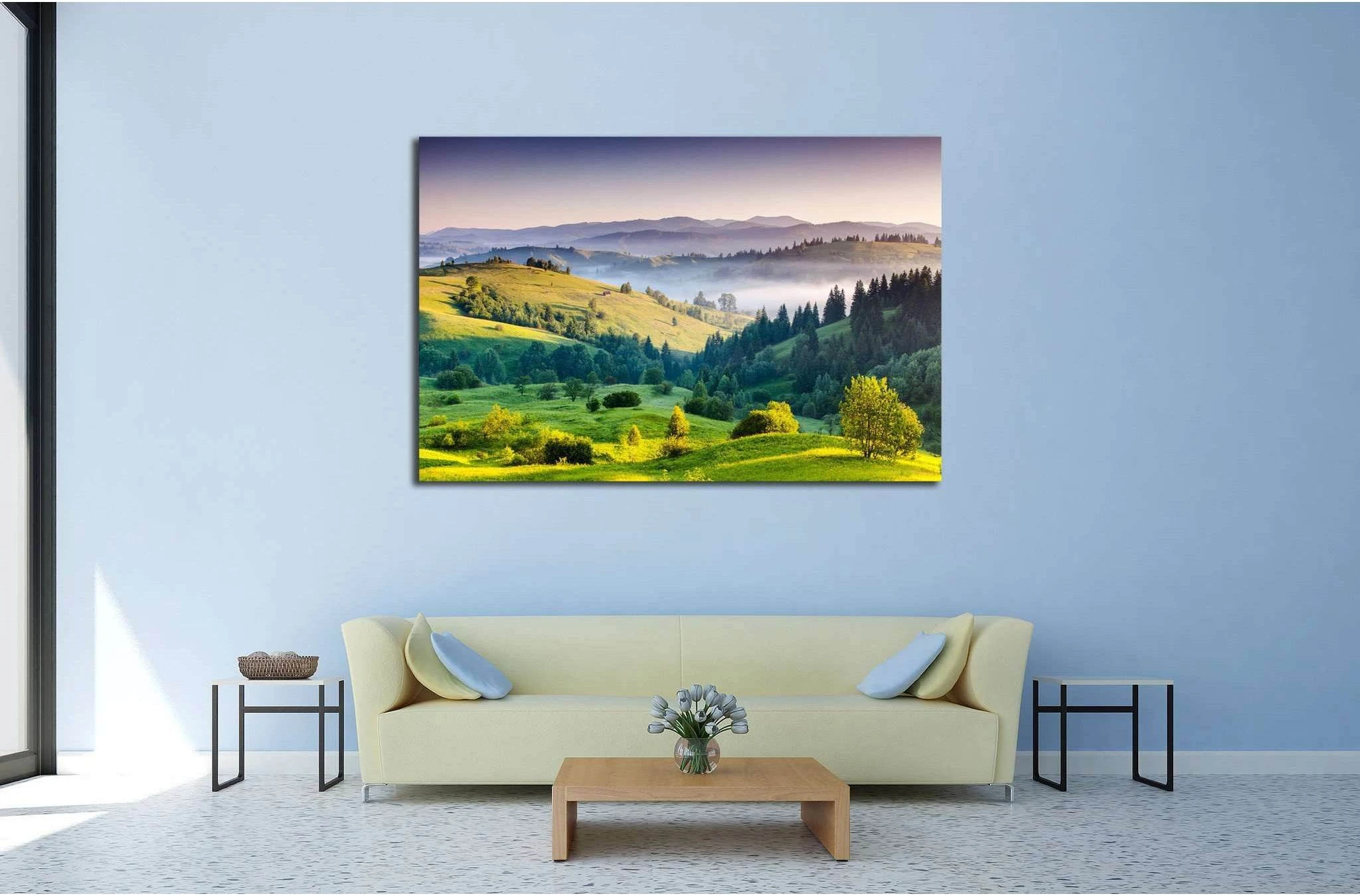 Carpathian, Ukraine №613 Ready to Hang Canvas Print - Zellart Canvas Prints ALL_Products, s-613