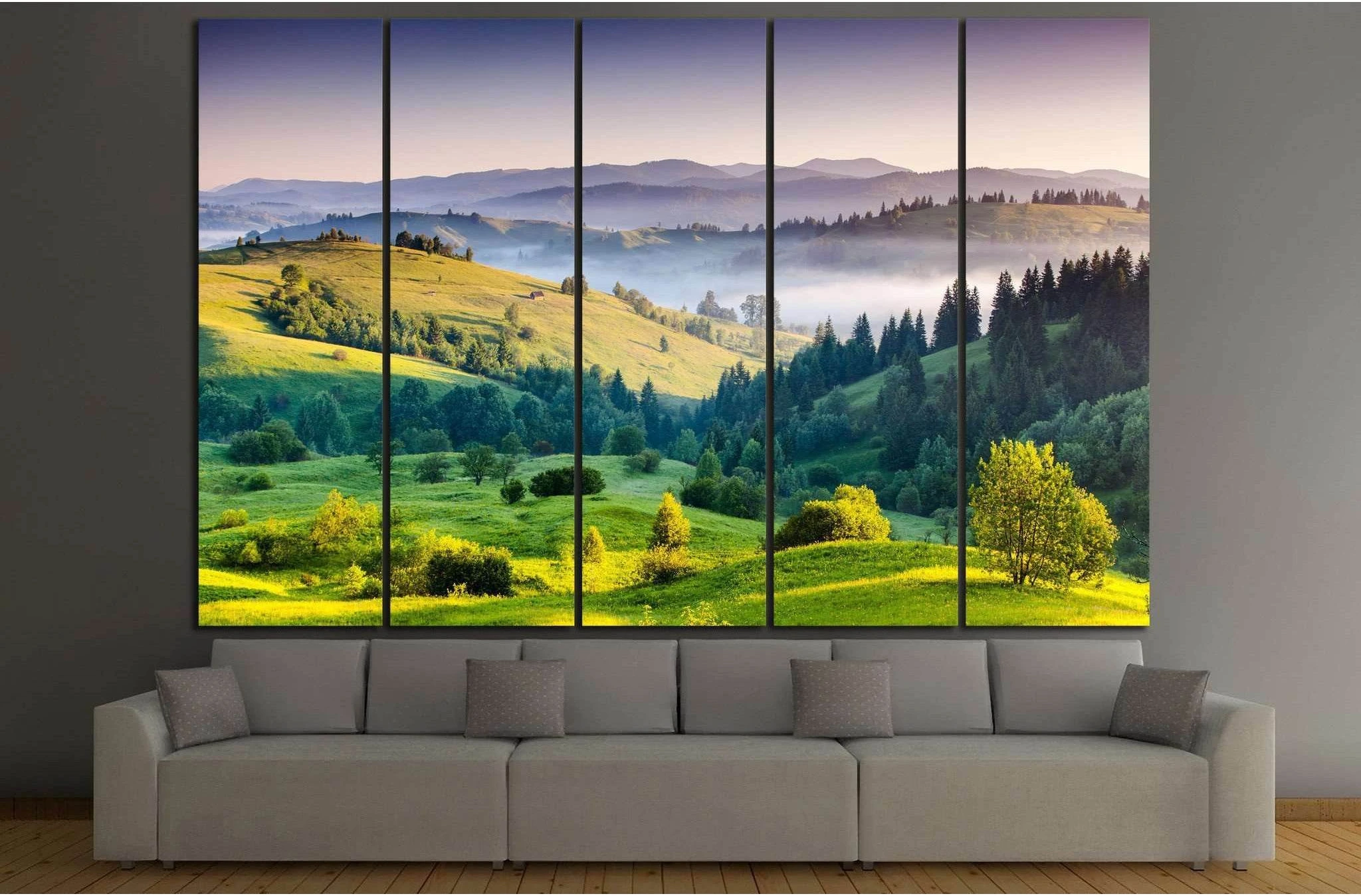 Carpathian, Ukraine №613 Ready to Hang Canvas Print - Zellart Canvas Prints ALL_Products, s-613