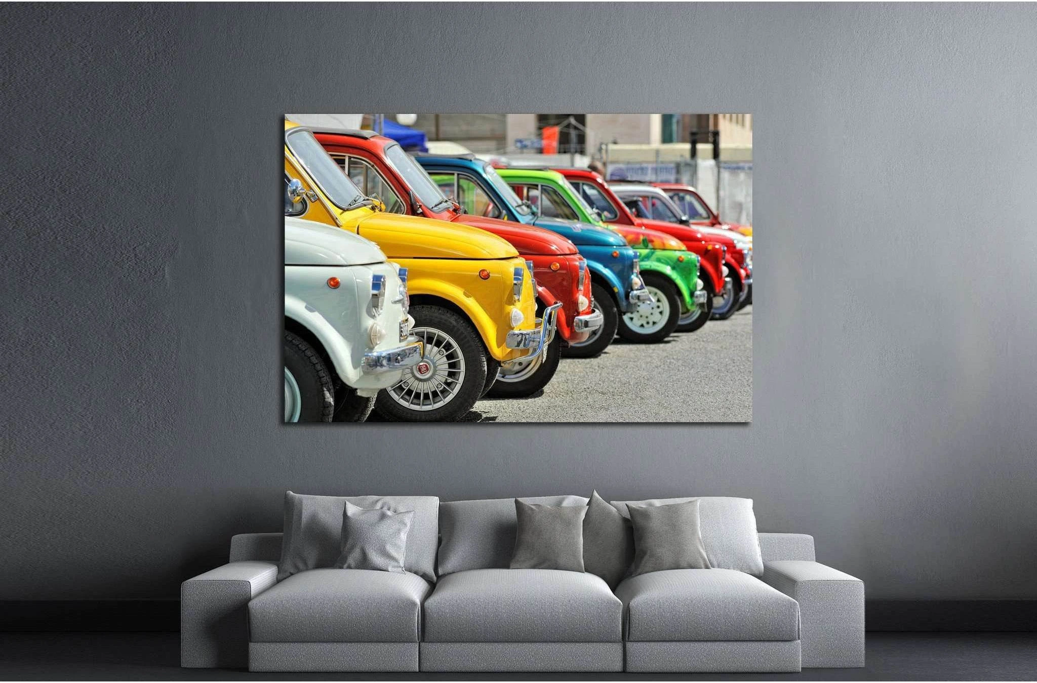 Cars Wall art №1898 Ready to Hang Canvas Print - Zellart Canvas Prints ALL_Products, s-1898