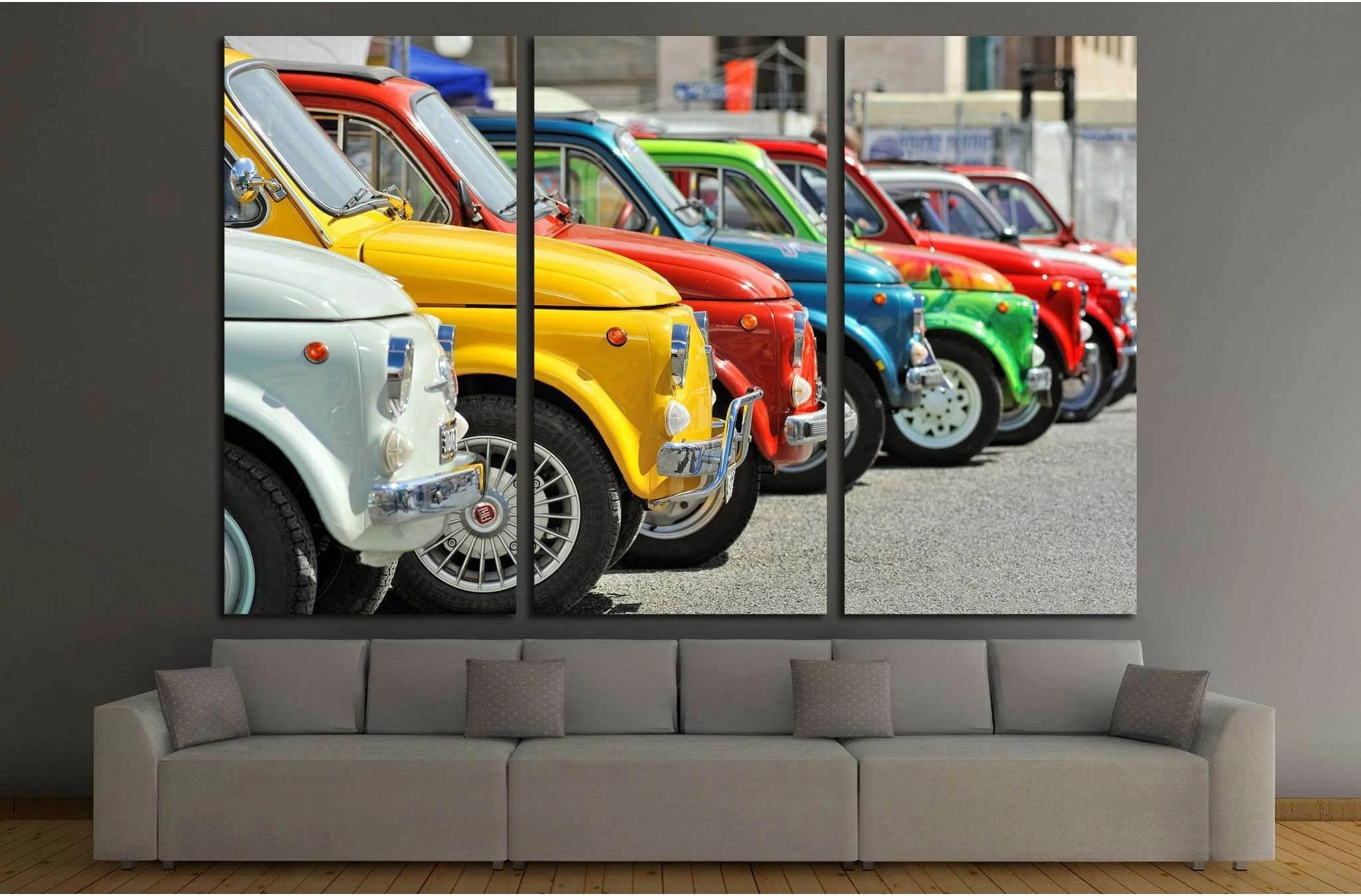 Cars Wall art №1898 Ready to Hang Canvas Print - Zellart Canvas Prints ALL_Products, s-1898