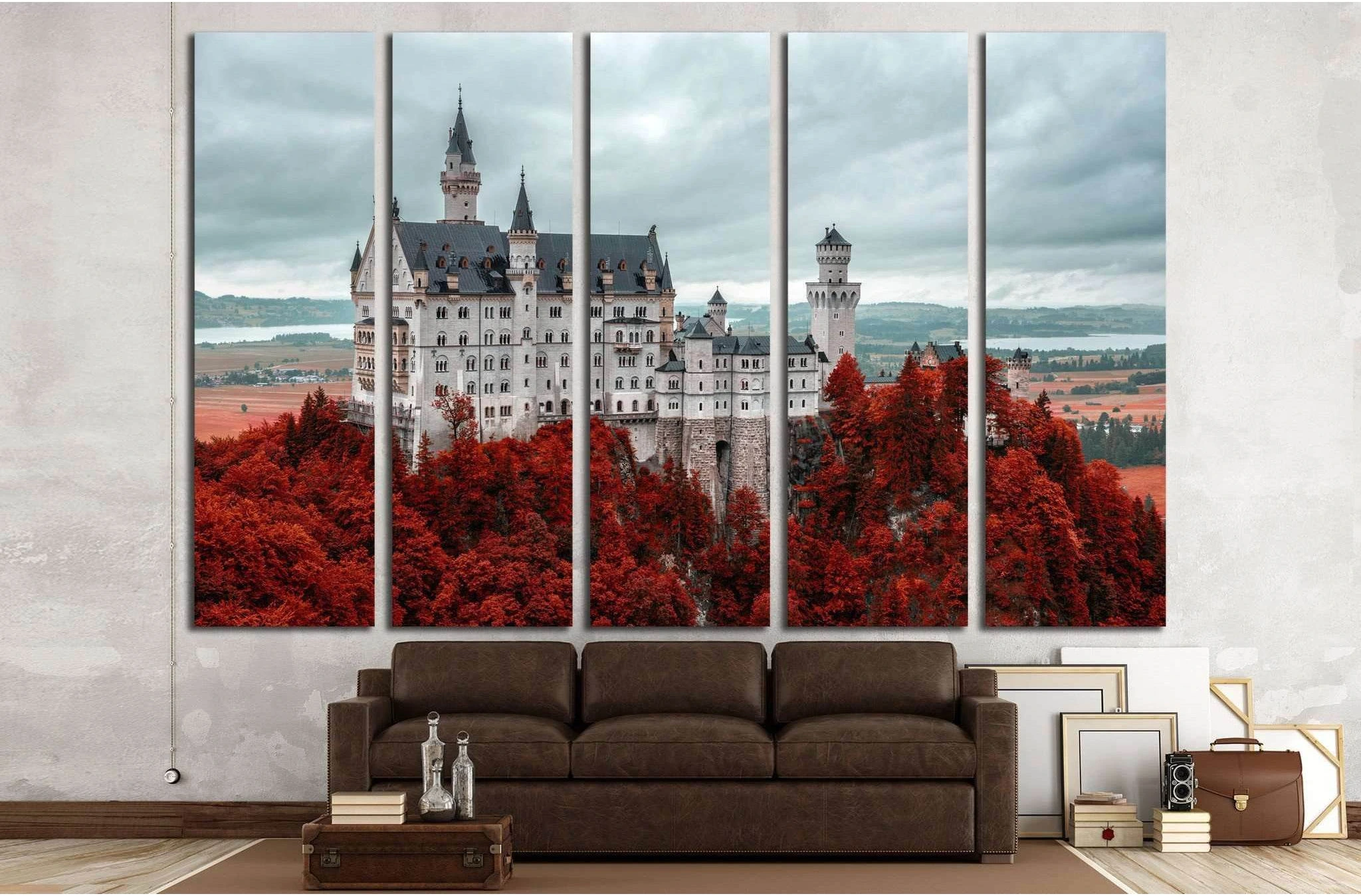 castle №1792 Ready to Hang Canvas Print - Zellart Canvas Prints ALL_Products, s-1792