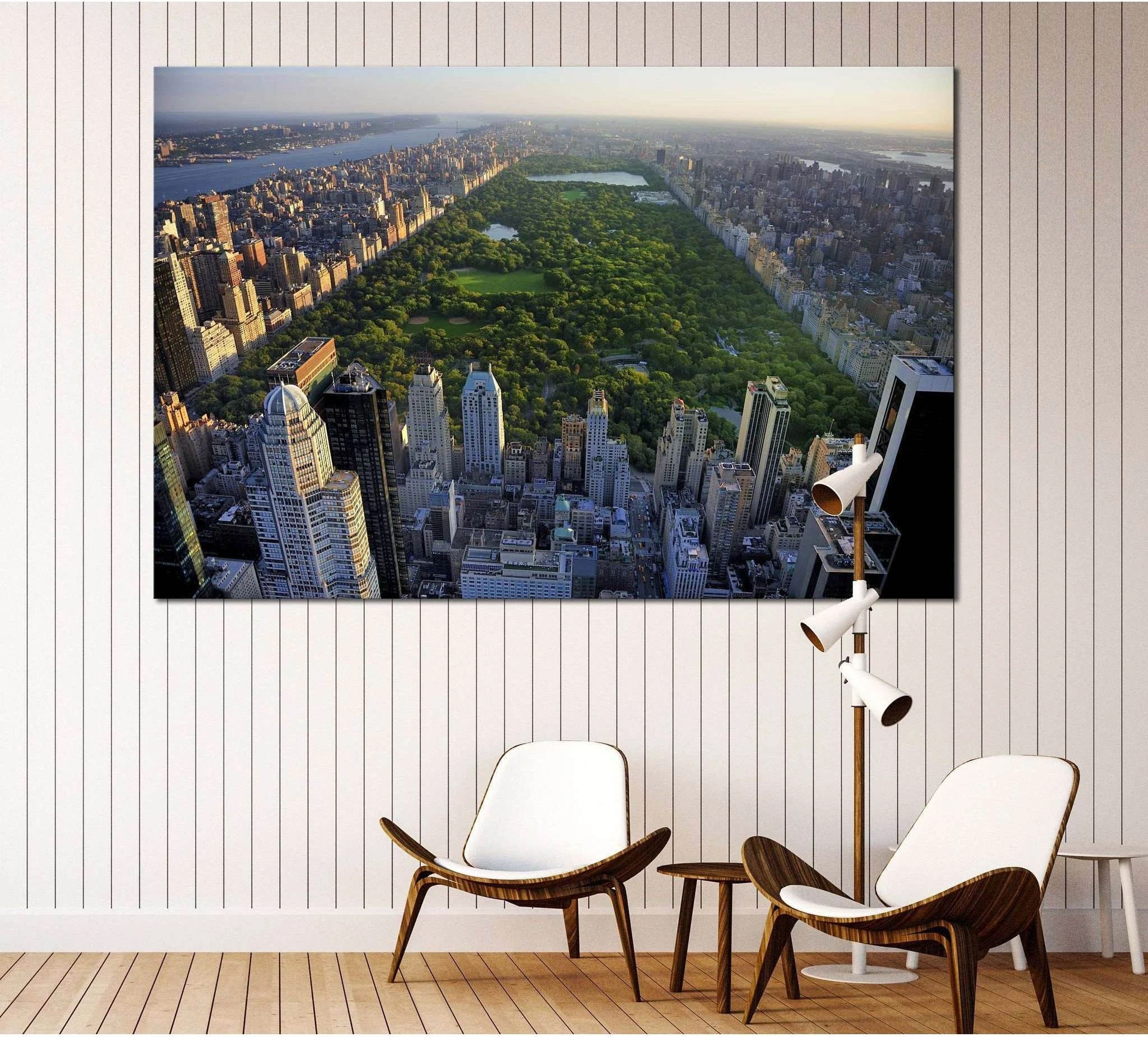 Central Park New York №3001 Ready to Hang Canvas Print - Zellart Canvas Prints 0_NY_ART, ALL_Products, z-3001