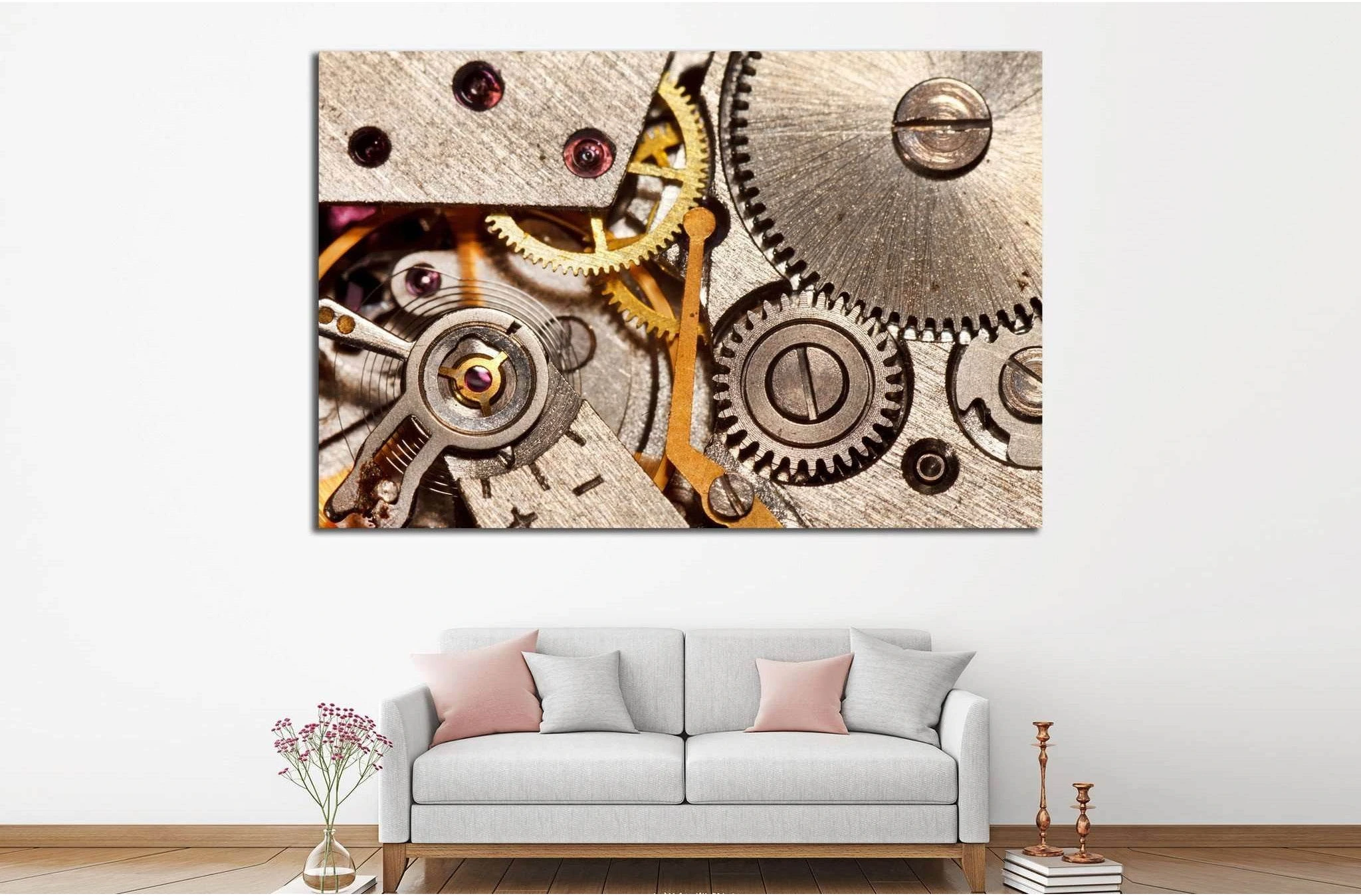 Clockwork №217 Ready to Hang Canvas Print - Zellart Canvas Prints ALL_Products, wd-217
