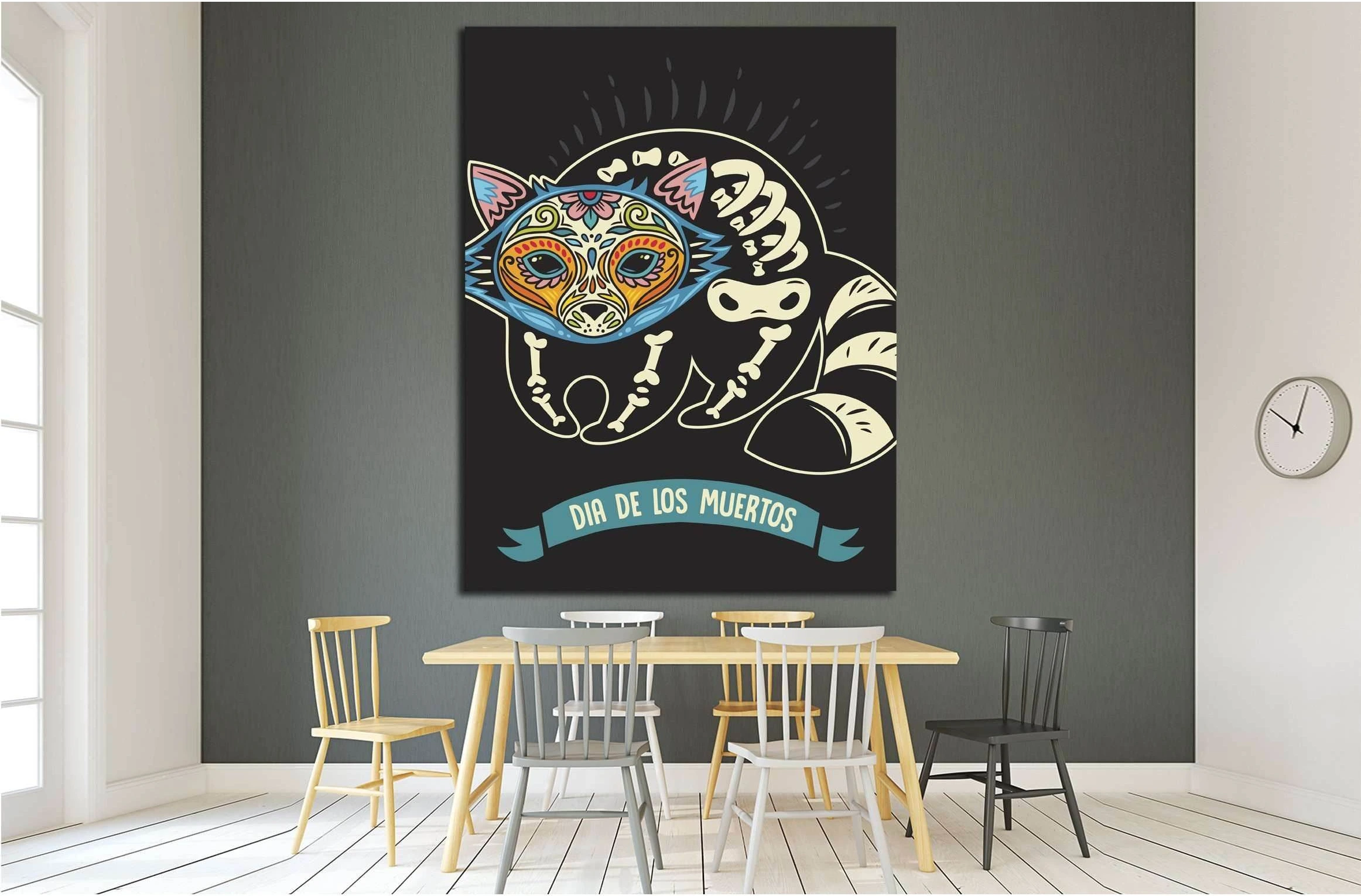 color cat №4582 Ready to Hang Canvas Print - Zellart Canvas Prints ALL_Products, s-4582