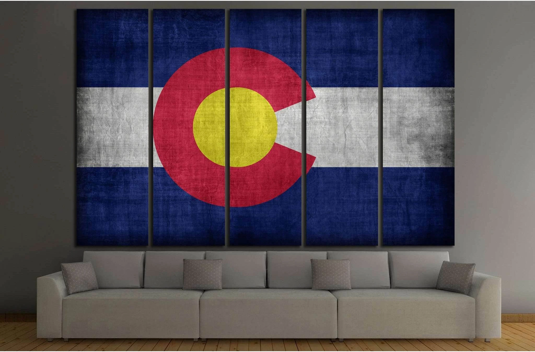 Colorado №652 Ready to Hang Canvas Print - Zellart Canvas Prints ALL_Products, s-652