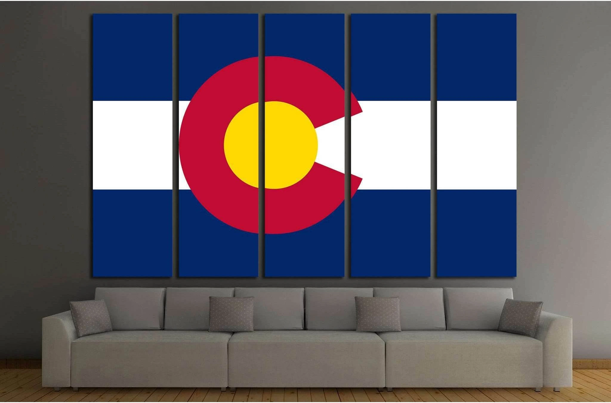 Colorado №674 Ready to Hang Canvas Print - Zellart Canvas Prints ALL_Products, s-674