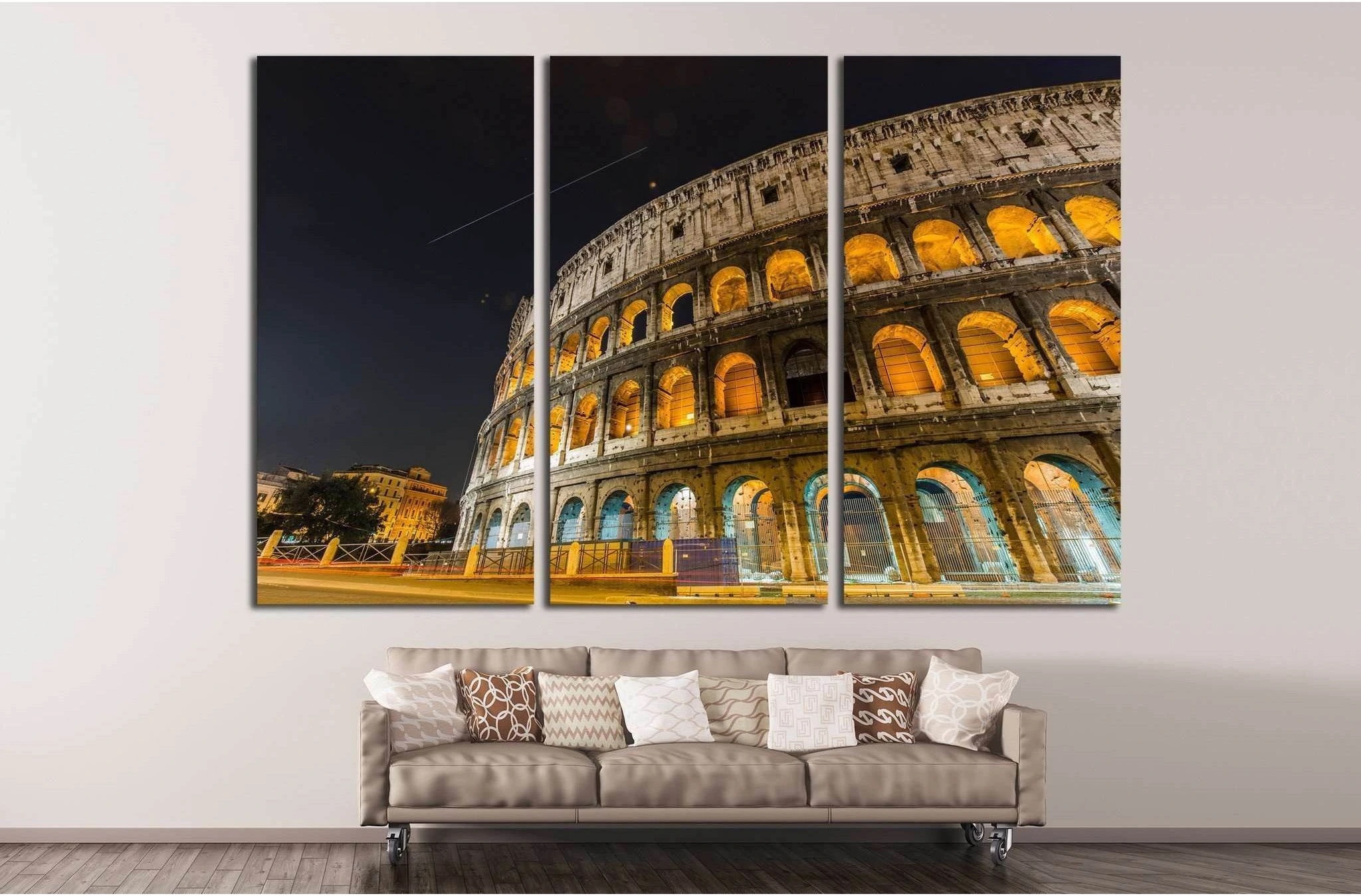colosseum №739 Ready to Hang Canvas Print - Zellart Canvas Prints ALL_Products, s-739