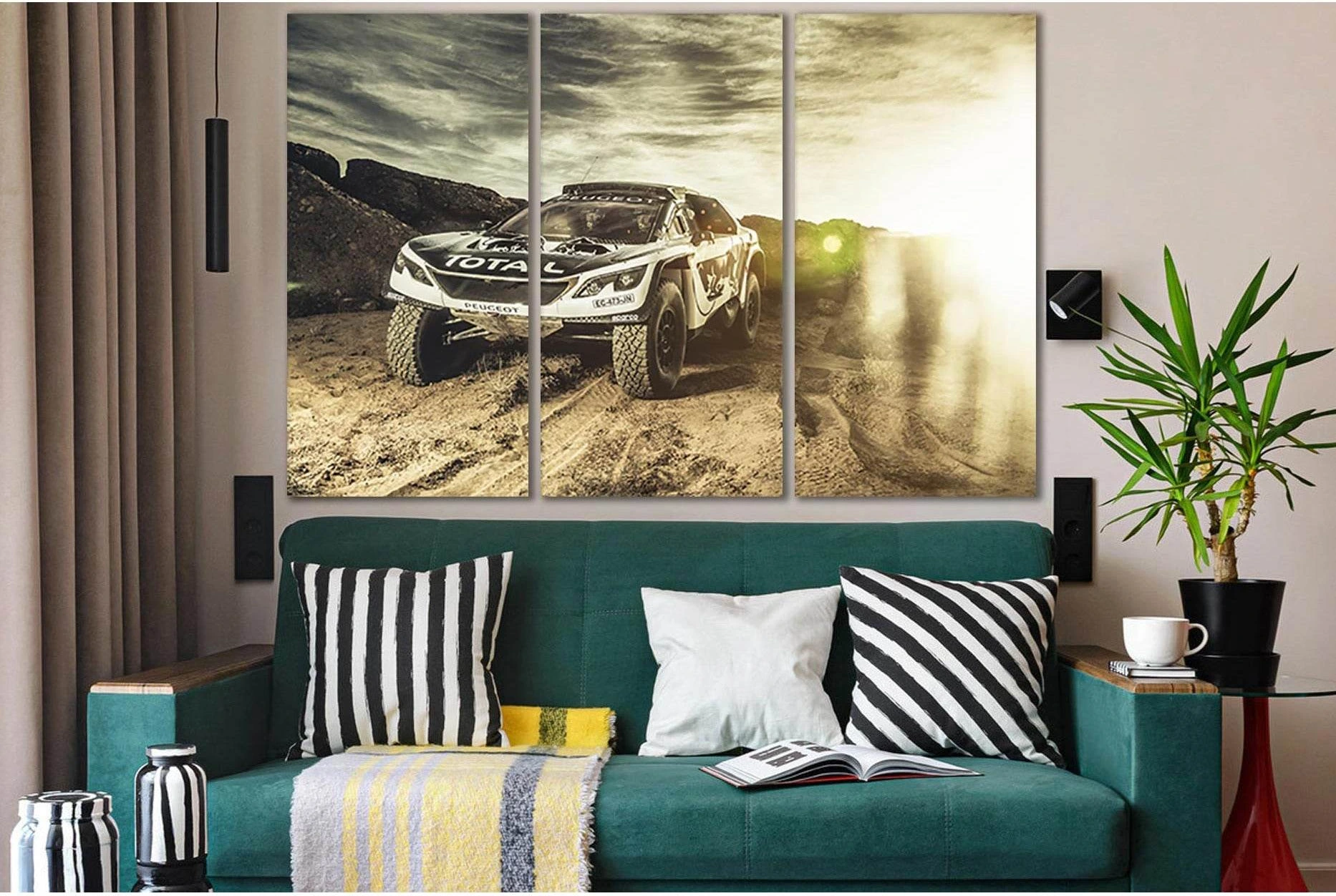 Cool Rallying №SL936 Ready to Hang Canvas Print - Zellart Canvas Prints 0new, ALL_Products, Sports & Motivation
