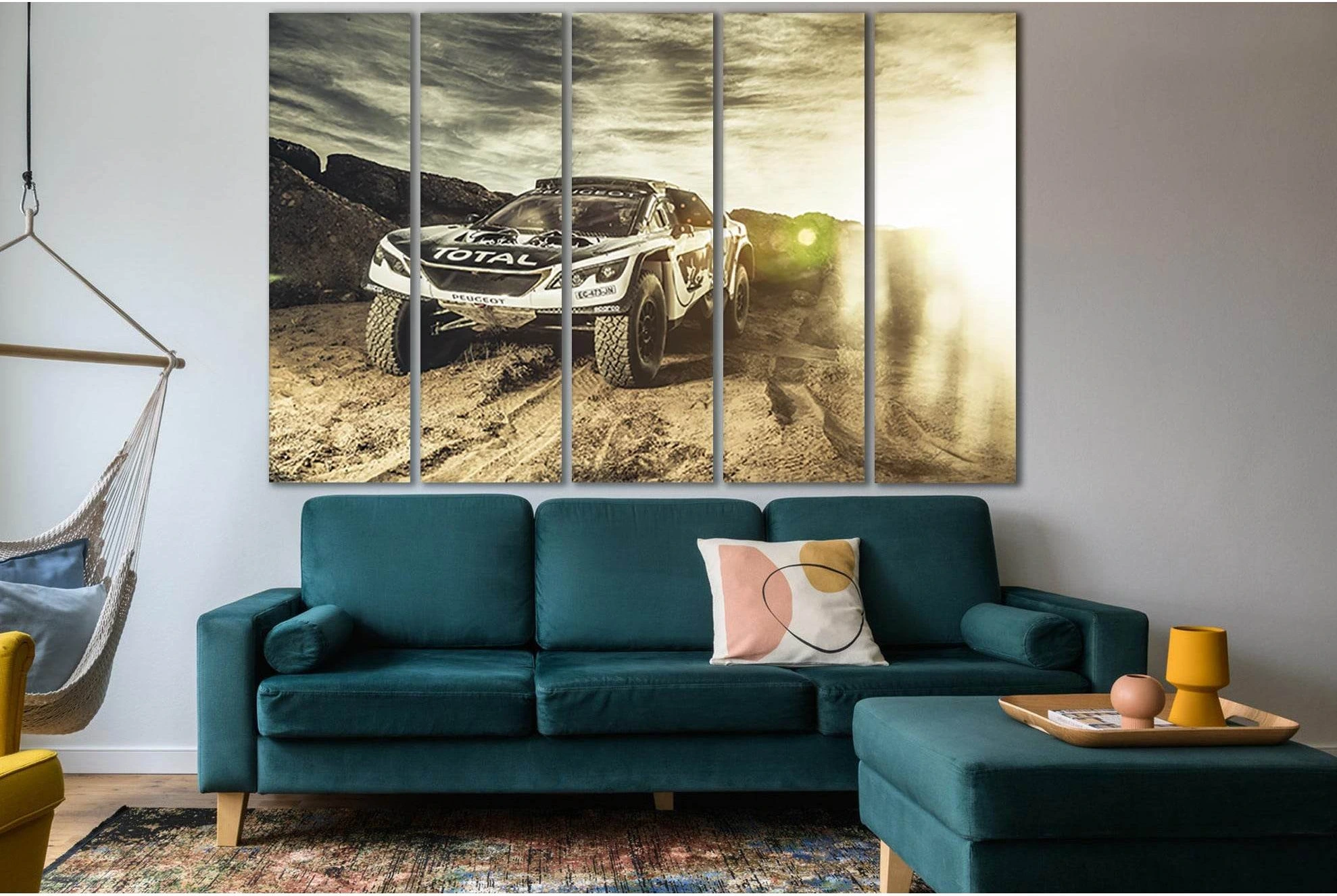 Cool Rallying №SL936 Ready to Hang Canvas Print - Zellart Canvas Prints 0new, ALL_Products, Sports & Motivation
