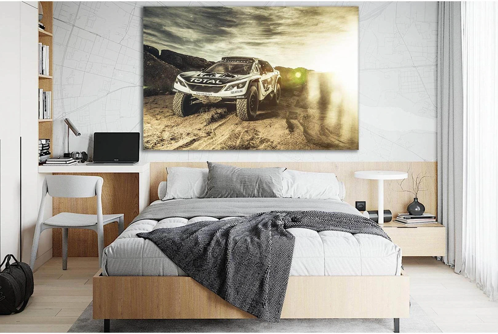 Cool Rallying №SL936 Ready to Hang Canvas Print - Zellart Canvas Prints 0new, ALL_Products, Sports & Motivation