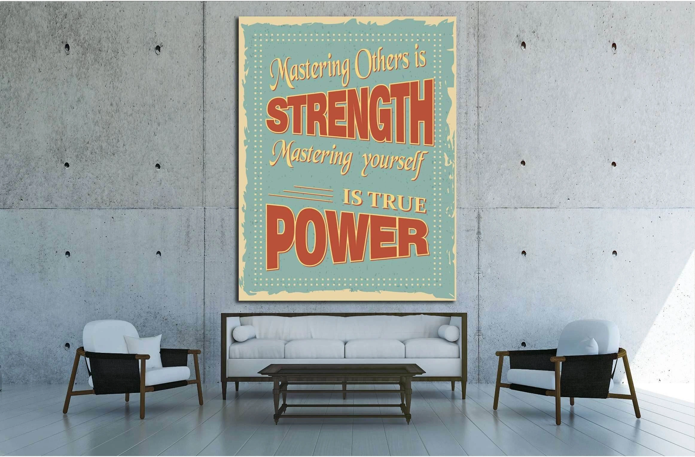 Copy of Art canvas in vintage style №4506 Ready to Hang Canvas Print - Zellart Canvas Prints ALL_Products, s-4506