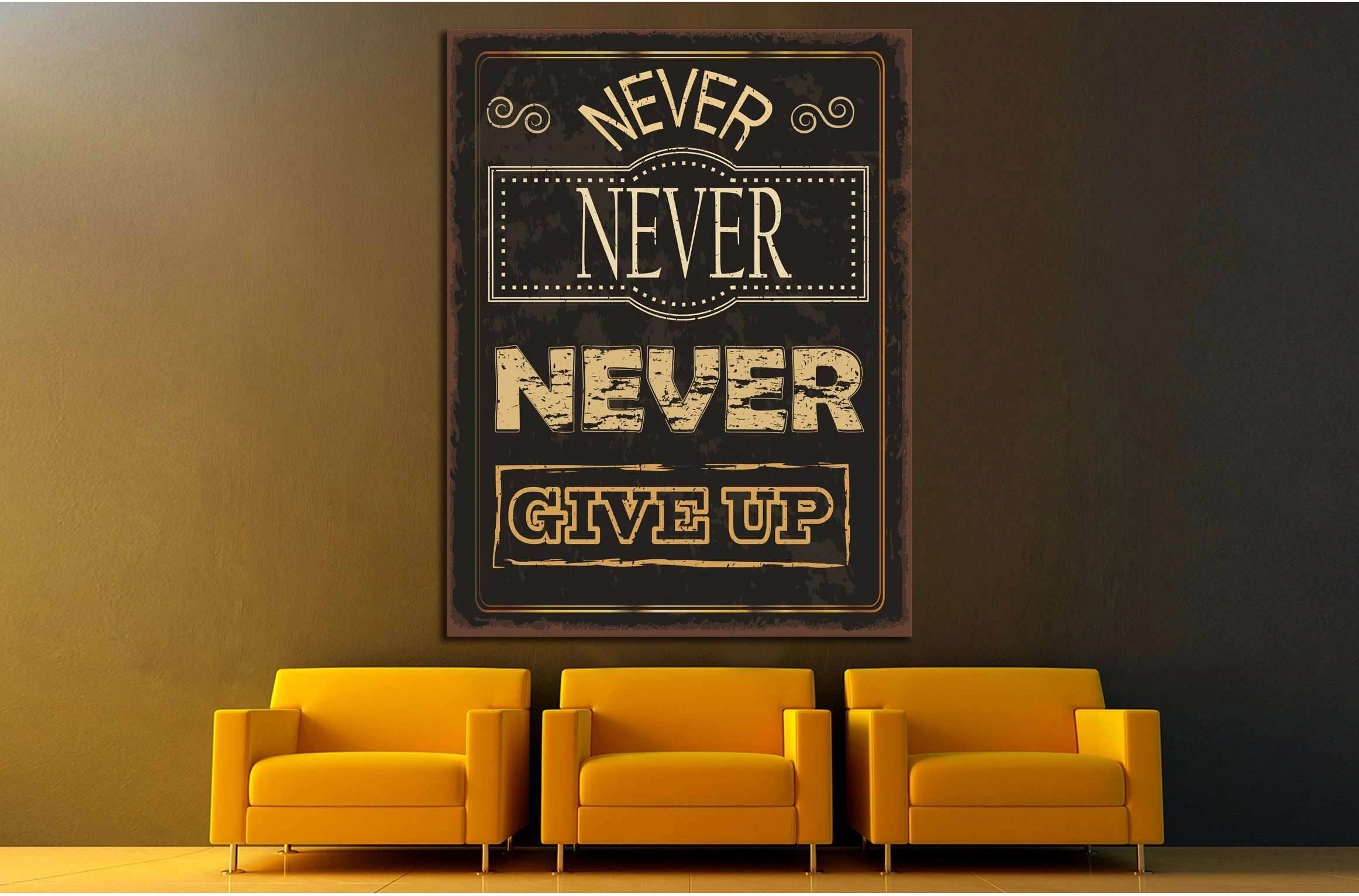 Copy of Art canvas in vintage style №4511 Ready to Hang Canvas Print - Zellart Canvas Prints ALL_Products, s-4511