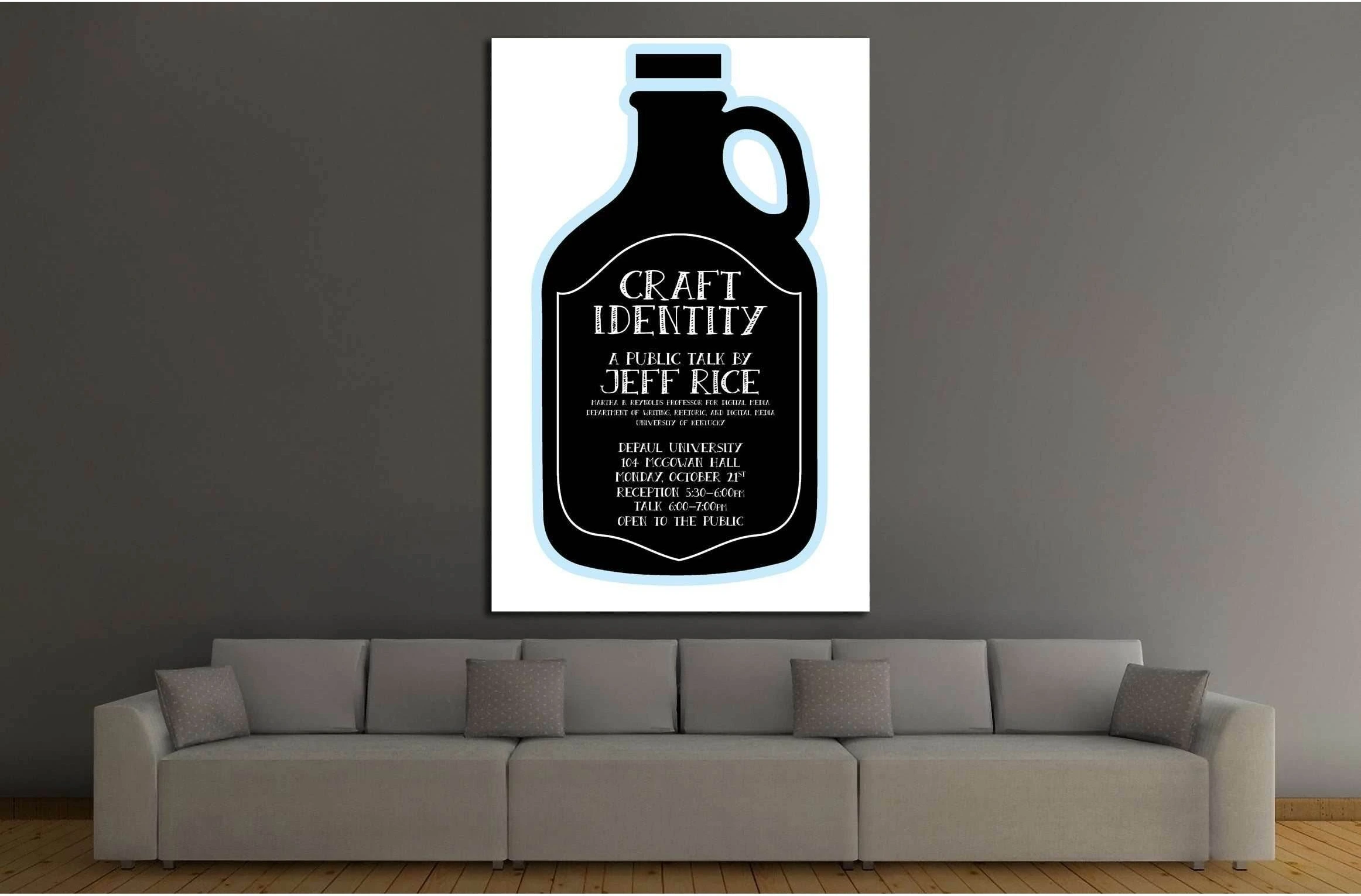 Craft Beer №3451 Ready to Hang Canvas Print - Zellart Canvas Prints ALL_Products, Beer, s-3451