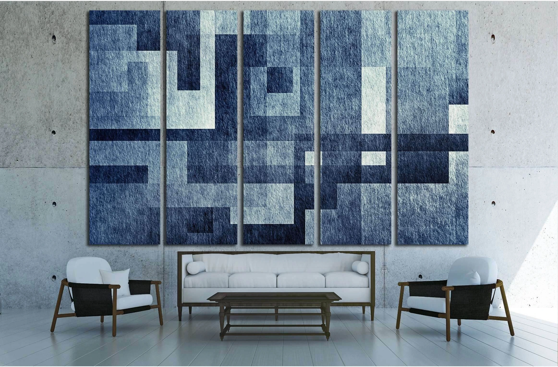 Creative abstract textured background №2891 Ready to Hang Canvas Print - Zellart Canvas Prints ALL_Products, s-2891