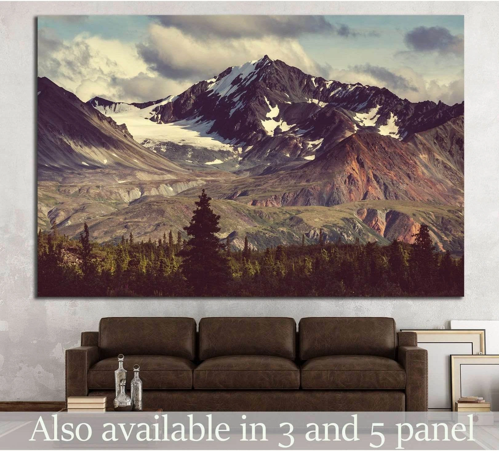 Dağlar №716 Ready to Hang Canvas Print - Zellart Canvas Prints ALL_Products, s-716