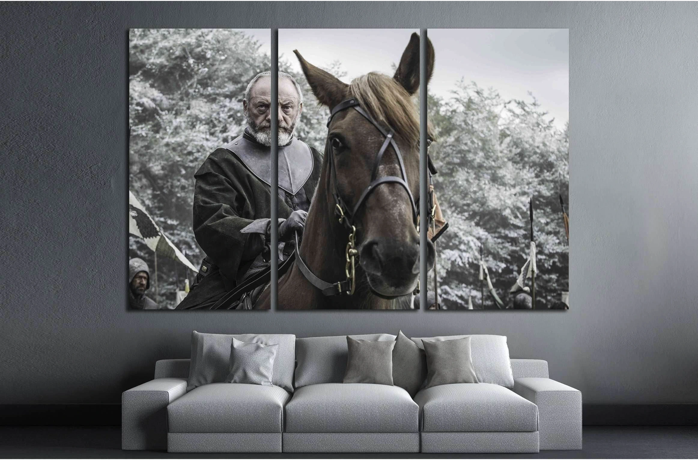 Davos Seaworth №3349 Ready to Hang Canvas Print - Zellart Canvas Prints ALL_Products, s-3349