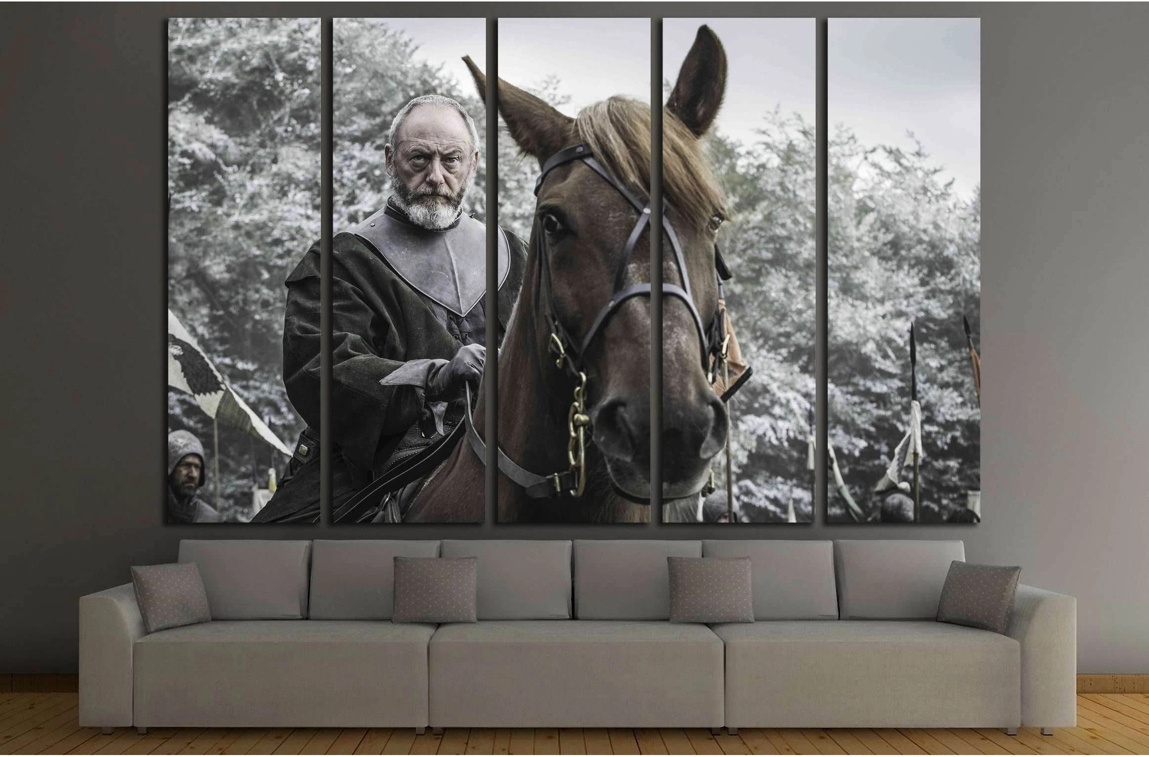 Davos Seaworth №3349 Ready to Hang Canvas Print - Zellart Canvas Prints ALL_Products, s-3349