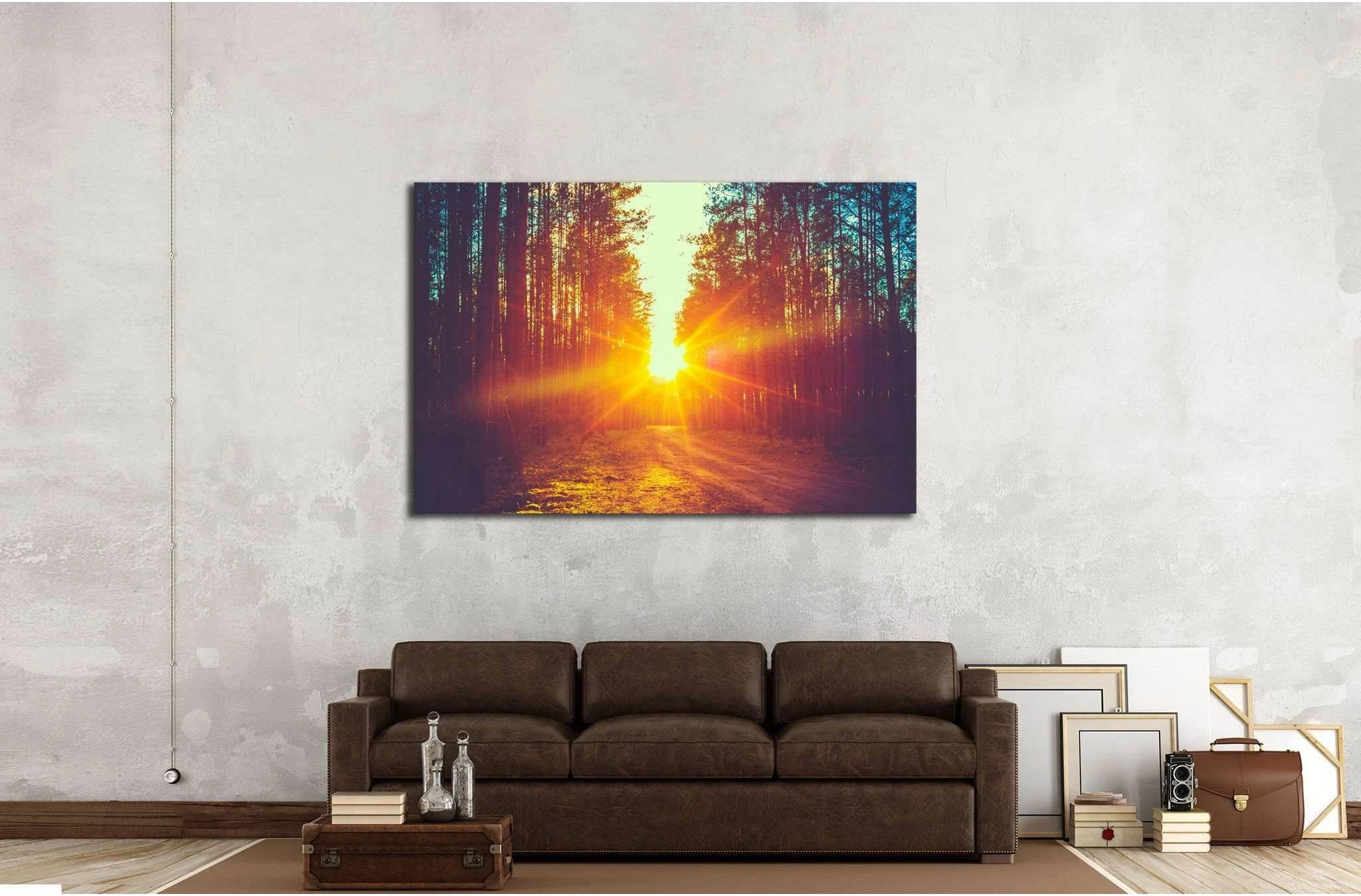 Deciduous Forest №614 Ready to Hang Canvas Print - Zellart Canvas Prints ALL_Products, s-614
