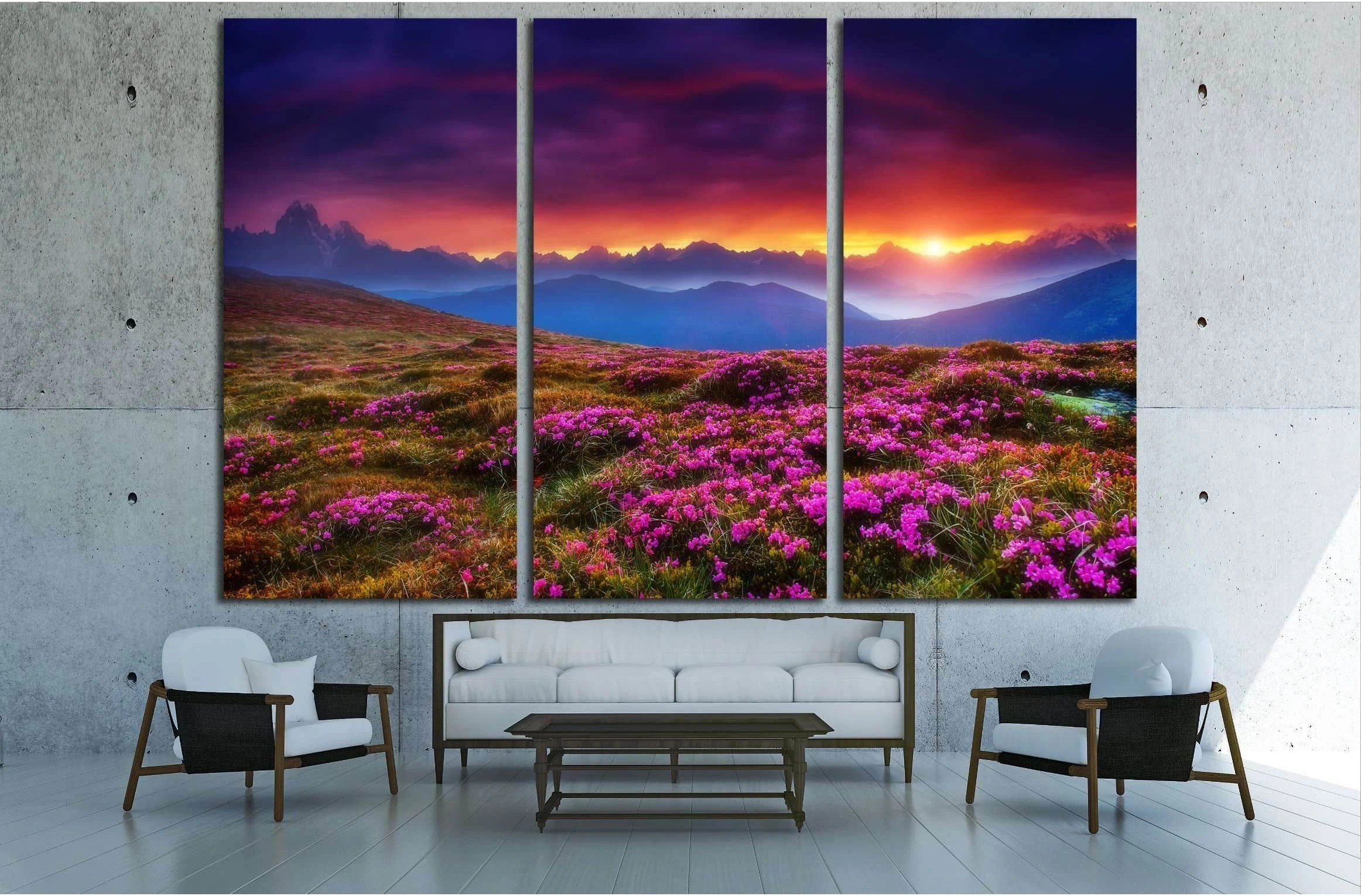 Dramatic and picturesque scene, Location Georgia. Europe №3083 Ready to Hang Canvas Print - Zellart Canvas Prints ALL_Products, s-3083