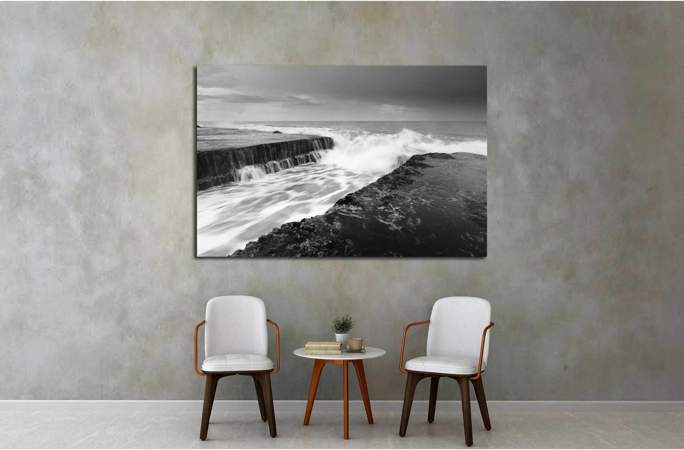 Dramatic seascape at Tanah Lot, Bali, Indonesia №2703 Ready to Hang Canvas Print - Zellart Canvas Prints ALL_Products, s-2703