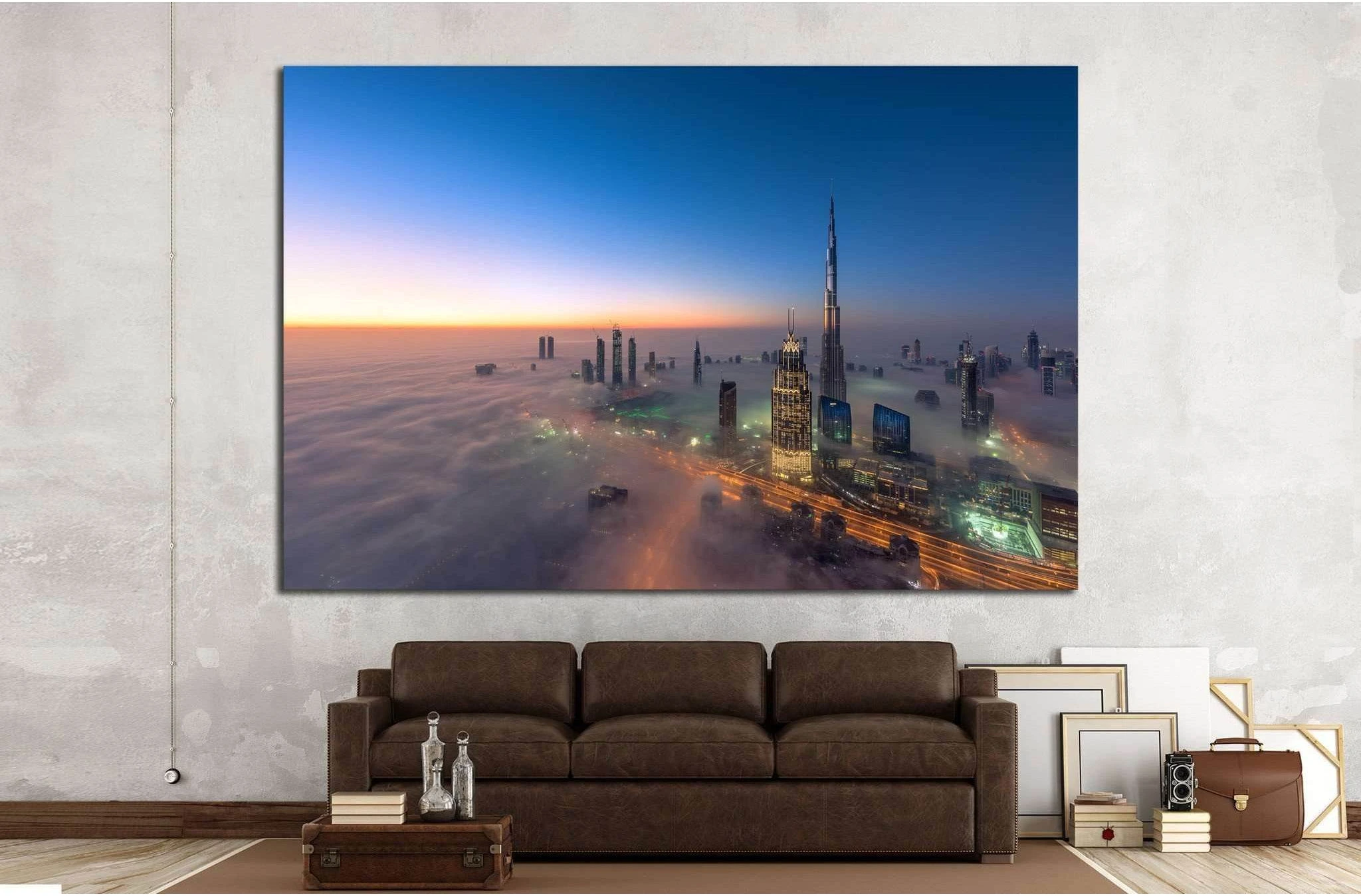 Dubai №1267 Ready to Hang Canvas Print - Zellart Canvas Prints ALL_Products, s-1267