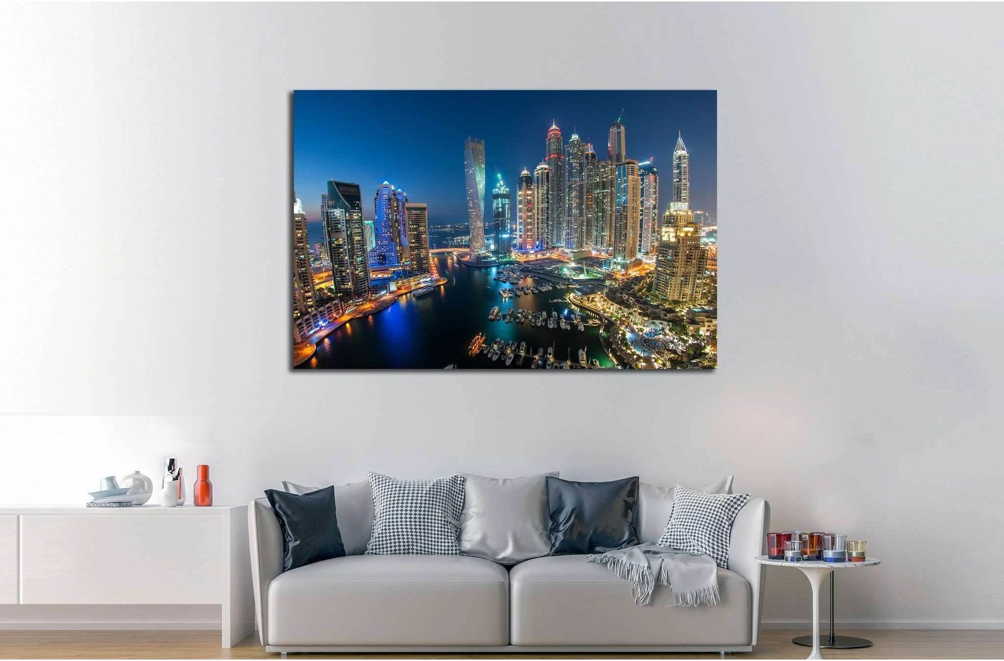 DUBAI №569 Ready to Hang Canvas Print - Zellart Canvas Prints ALL_Products, s-569