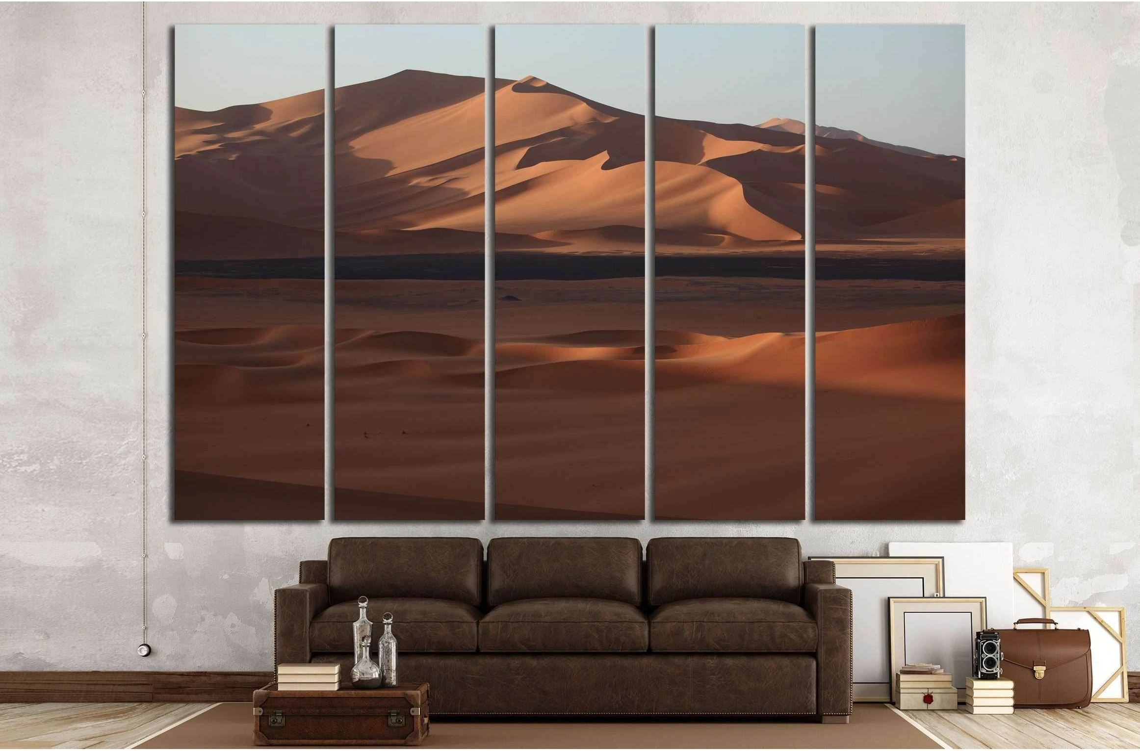 Dunes of the Sahara №2505 Ready to Hang Canvas Print - Zellart Canvas Prints ALL_Products, s-2505