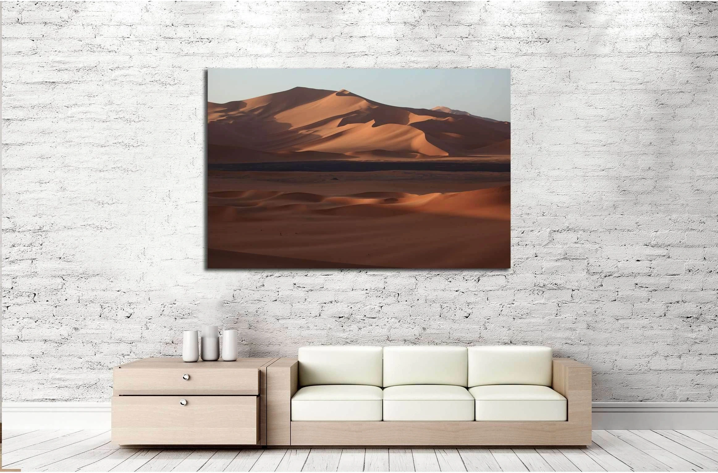 Dunes of the Sahara №2505 Ready to Hang Canvas Print - Zellart Canvas Prints ALL_Products, s-2505