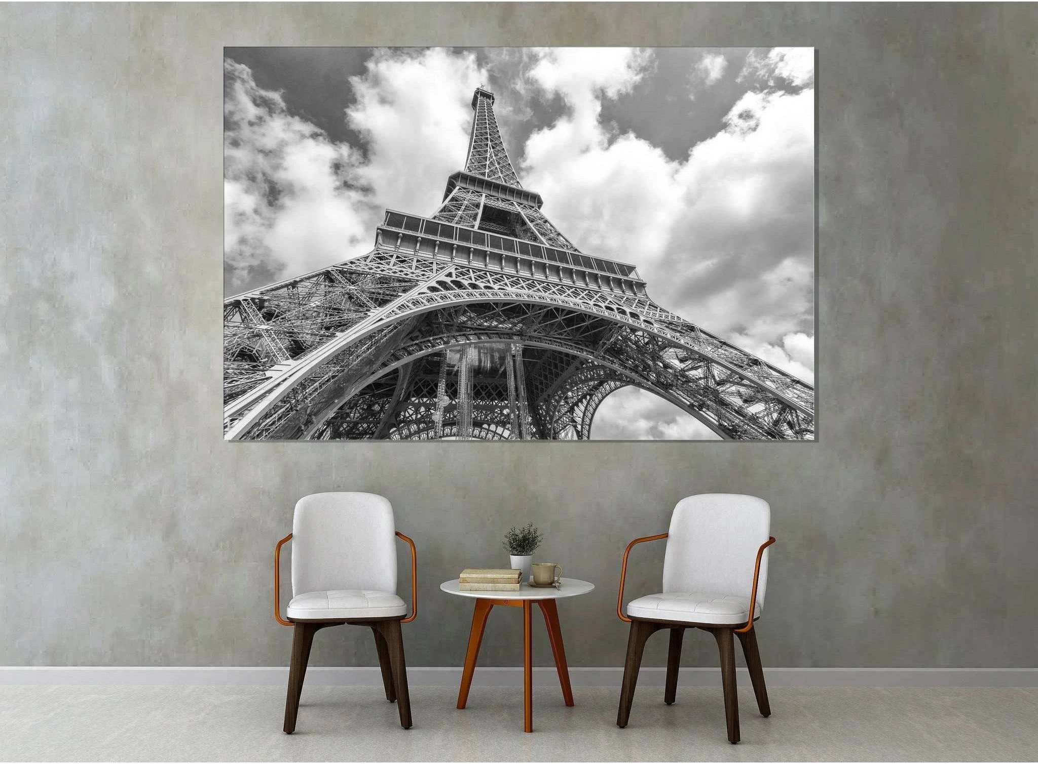Eiffel Tower №3004 Ready to Hang Canvas Print - Zellart Canvas Prints ALL_Products, z-3004