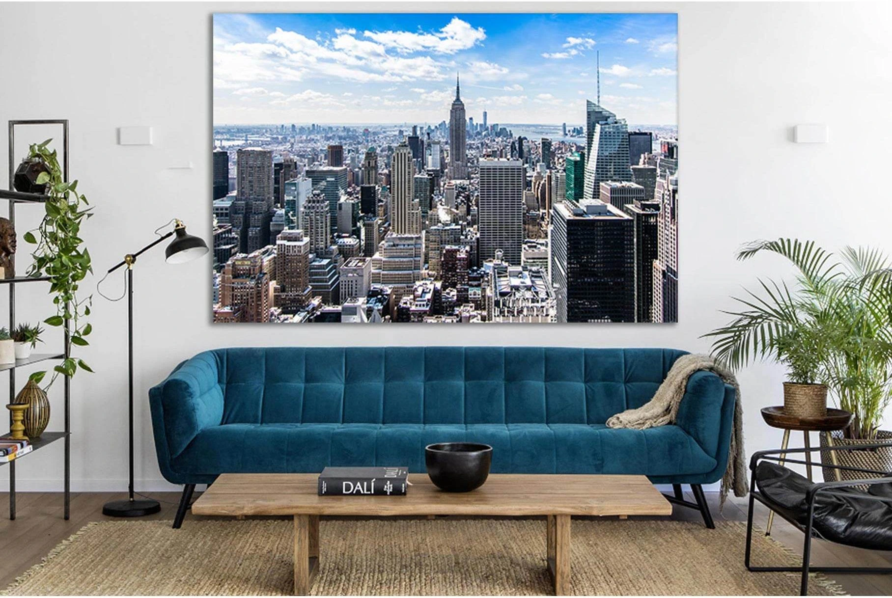 Empire State Building New York №SL323 Ready to Hang Canvas Print - Zellart Canvas Prints 0_NY_ART, 0new, ALL_Products, Cityscapes & Skylines