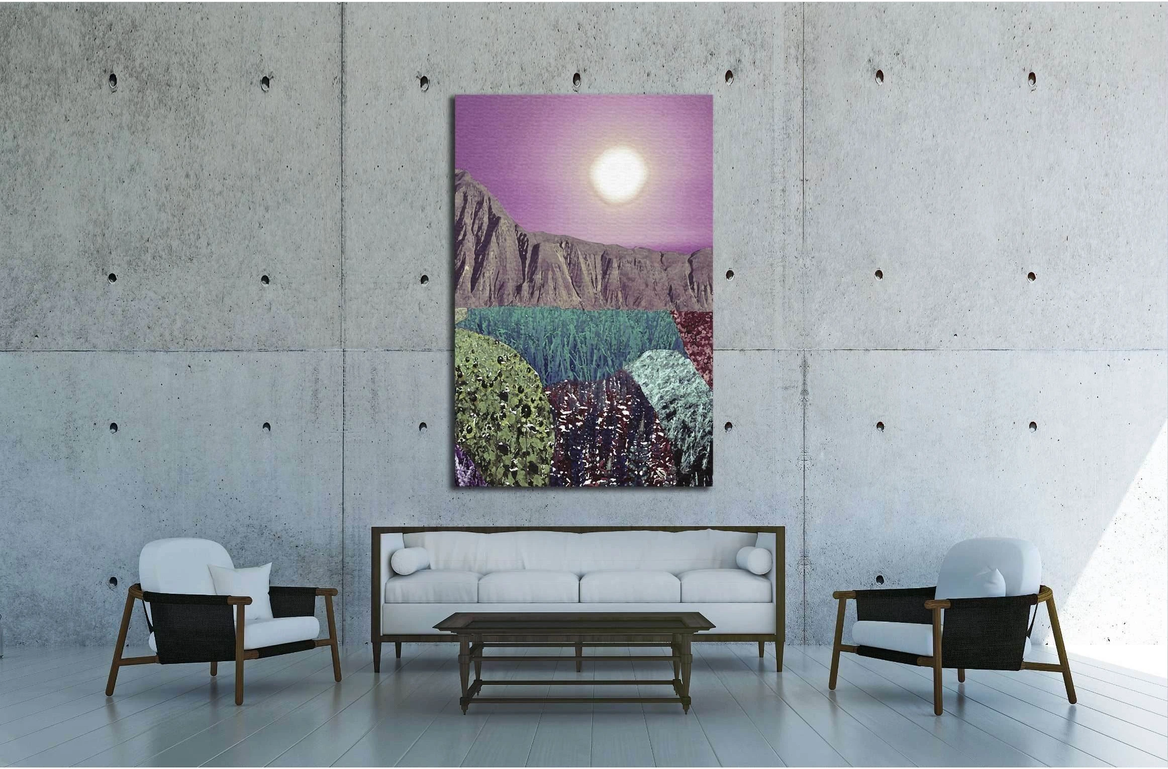fields of our dreams (Eugenia Loli) №3396 Ready to Hang Canvas Print - Zellart Canvas Prints ALL_Products, s-3396