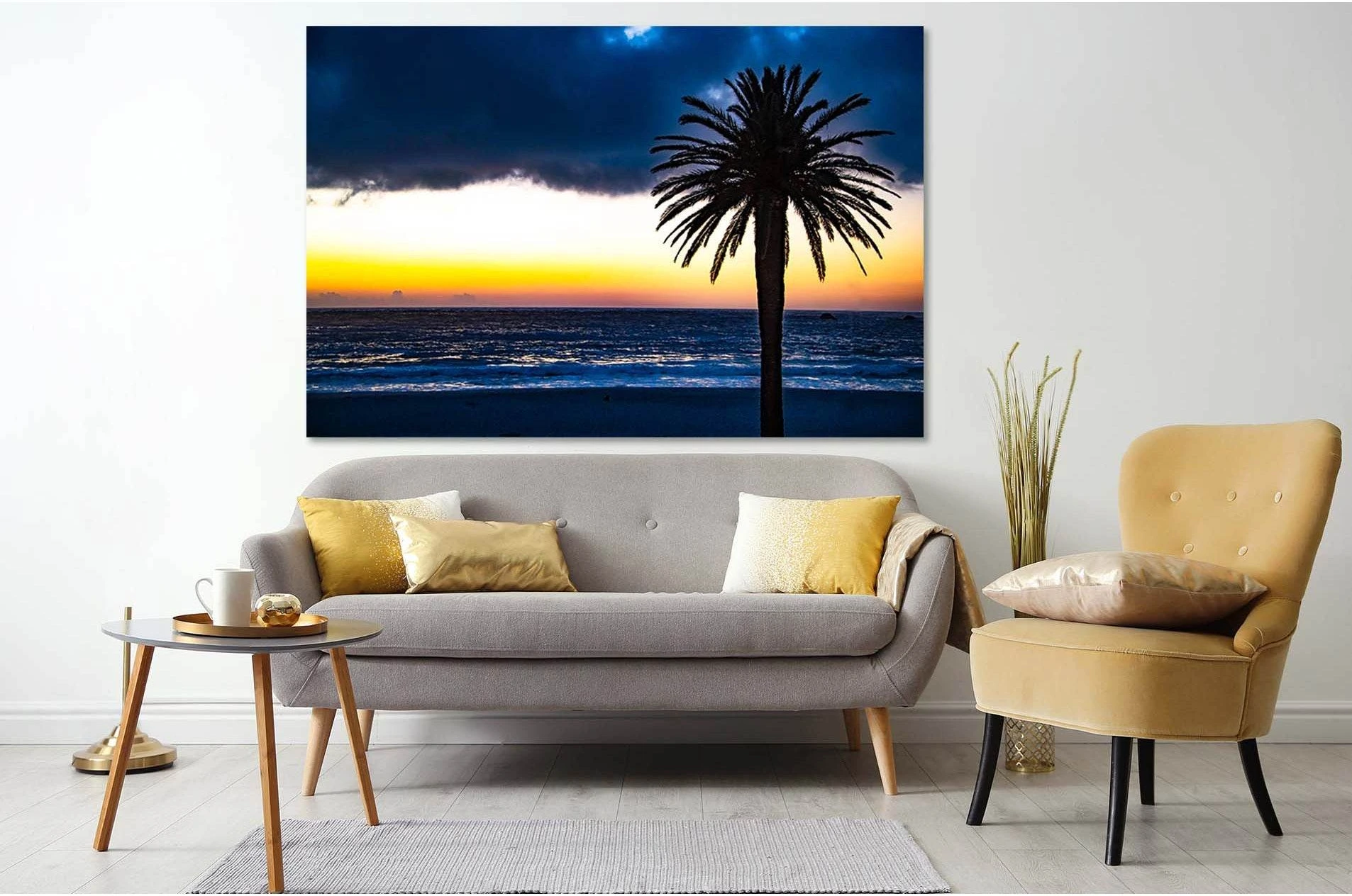 First Landing State Park №D2031 Ready to Hang Canvas Print - Zellart Canvas Prints 0new, ALL_Products, Sunrise & sunset wall art
