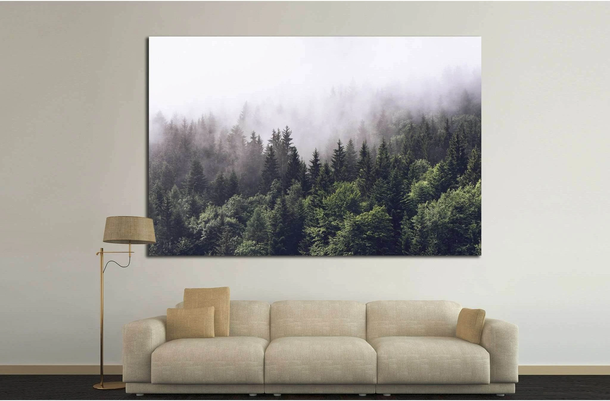 Forest №715 Ready to Hang Canvas Print - Zellart Canvas Prints ALL_Products, s-715