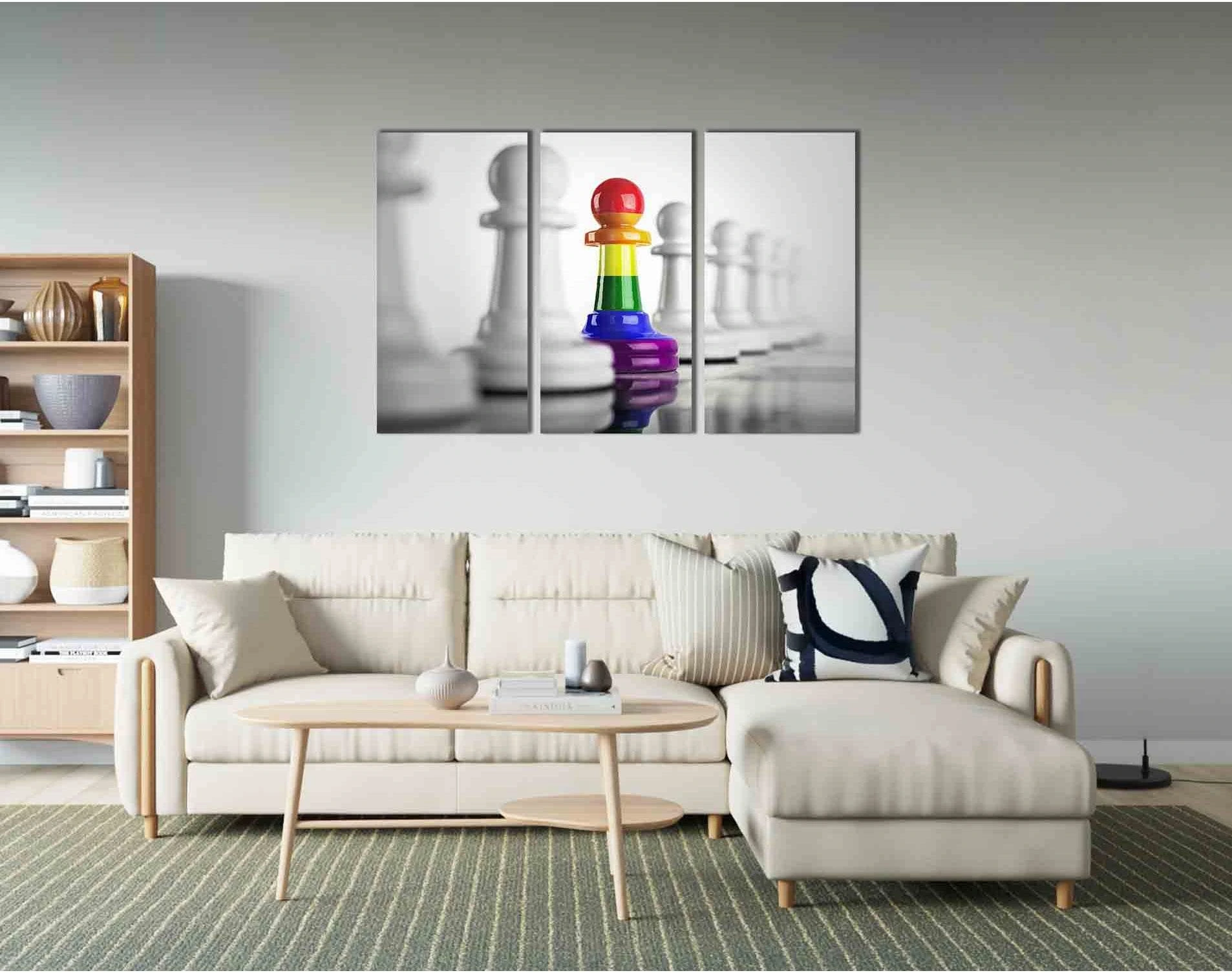 Gay pride №2117 Ready to Hang Canvas Print - Zellart Canvas Prints 2117, ALL_Products