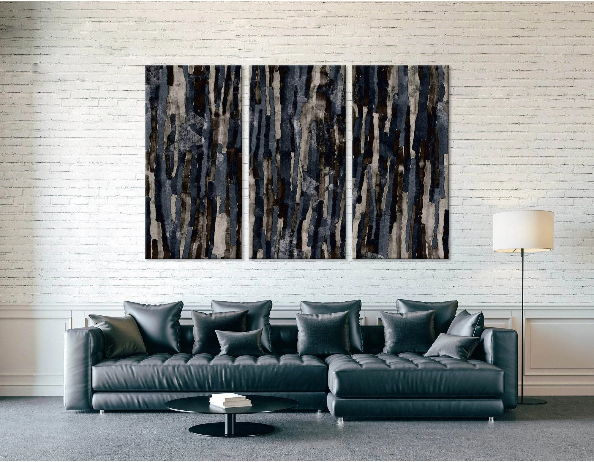 Geometry Abstract №04320 Ready to Hang Canvas Print - Zellart Canvas Prints ALL_Products
