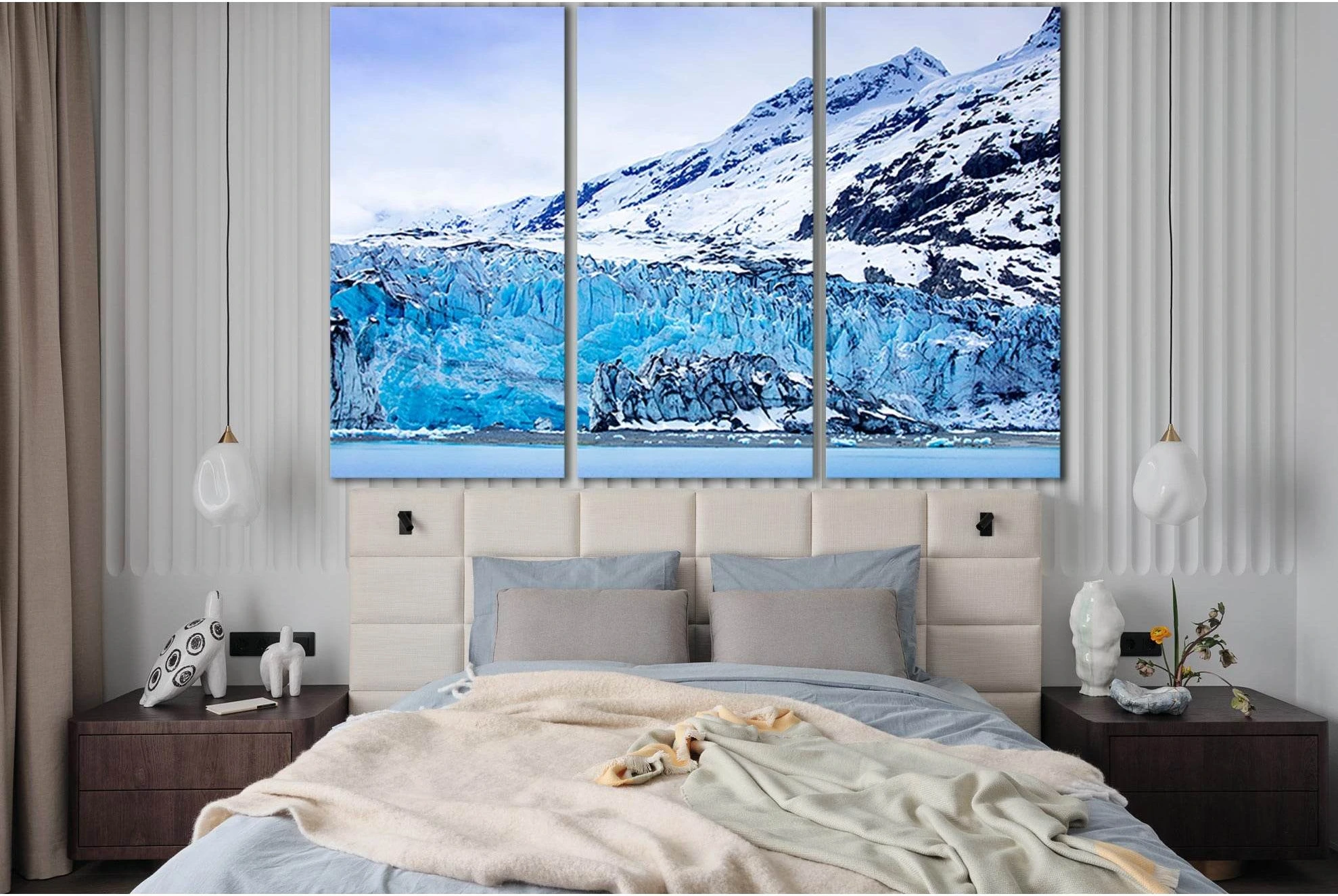 Glacier Bay National Park №SL1307 Ready to Hang Canvas Print - Zellart Canvas Prints 0new, ALL_Products, Glacials
