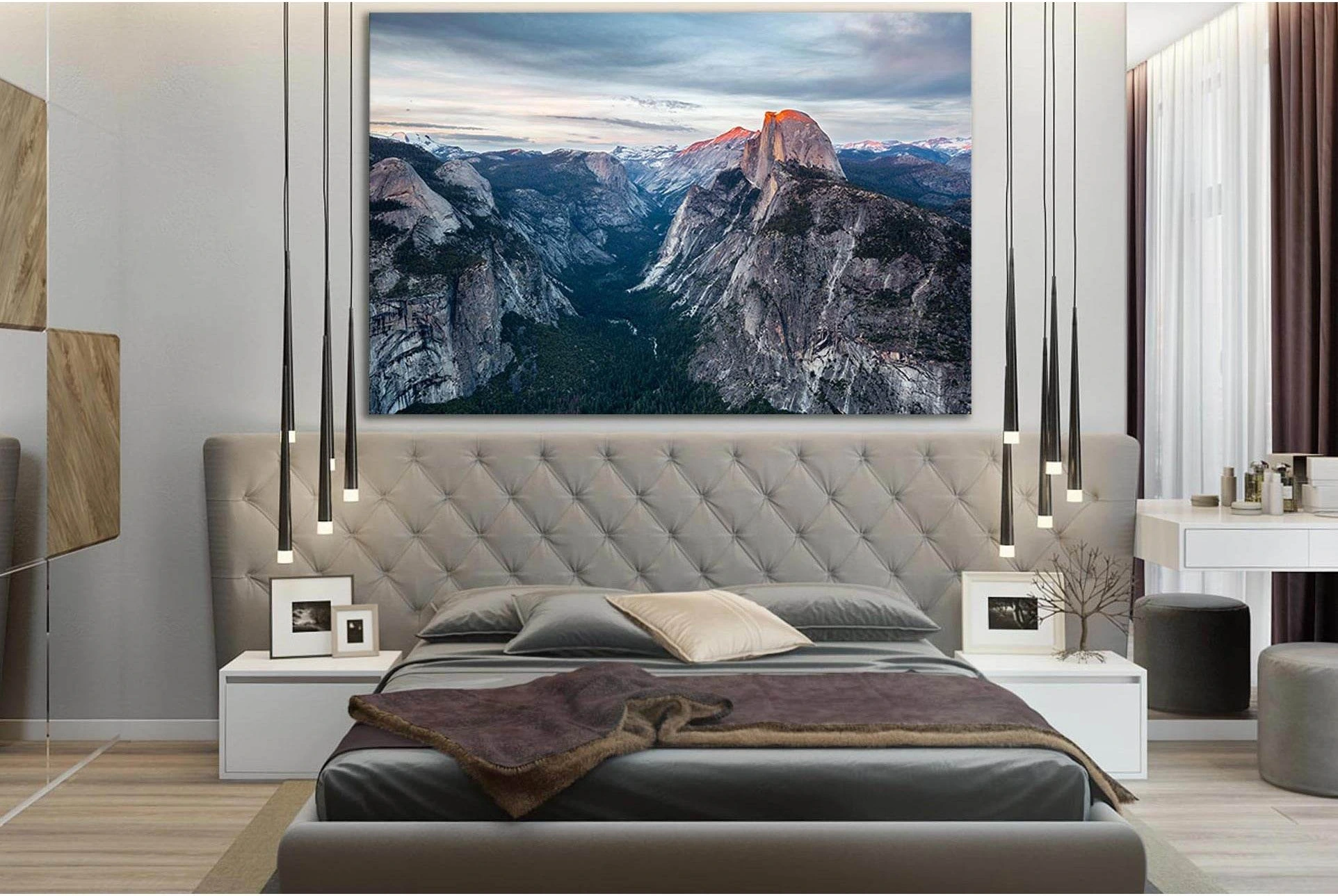 Glacier Point №SL1334 Ready to Hang Canvas Print - Zellart Canvas Prints 0new, ALL_Products, Glacials