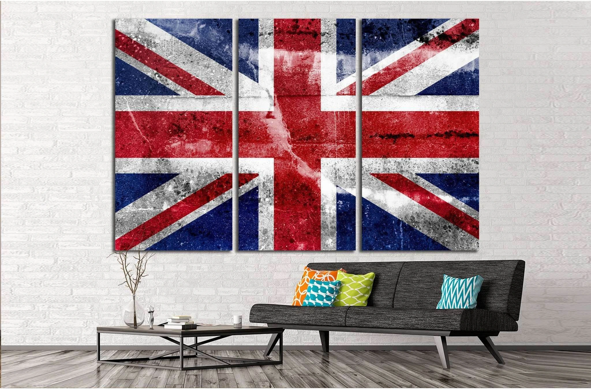 Great Britain №669 Ready to Hang Canvas Print - Zellart Canvas Prints ALL_Products, s-669