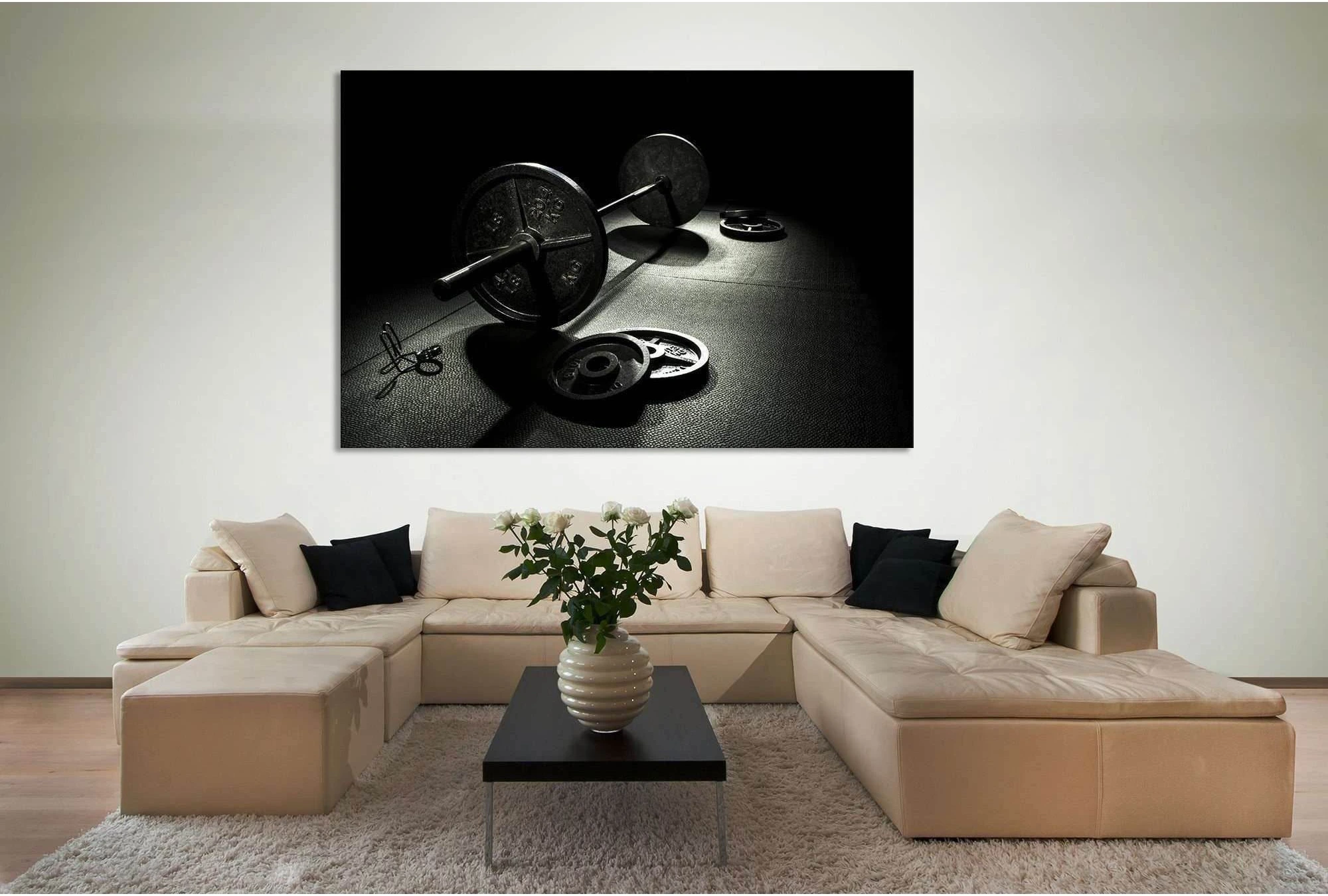Gym / Crossfit №630 Ready to Hang Canvas Print - Zellart Canvas Prints ALL_Products, autopostr_pinterest_65155, autopostr_pinterest_65157, autopostr_pinterest_65158, autopostr_pinterest_65160