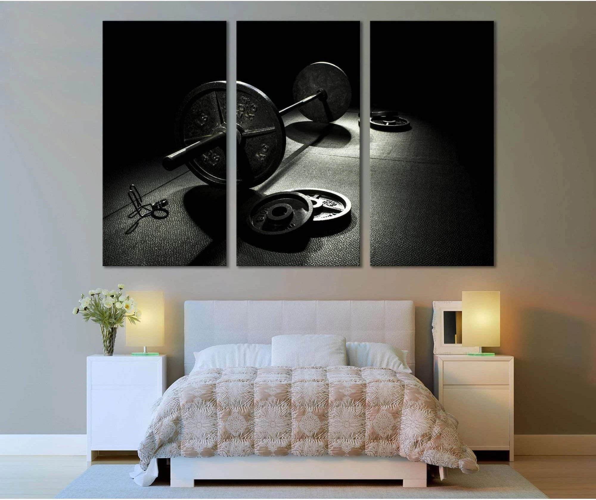 Gym / Crossfit №630 Ready to Hang Canvas Print - Zellart Canvas Prints ALL_Products, autopostr_pinterest_65155, autopostr_pinterest_65157, autopostr_pinterest_65158, autopostr_pinterest_65160