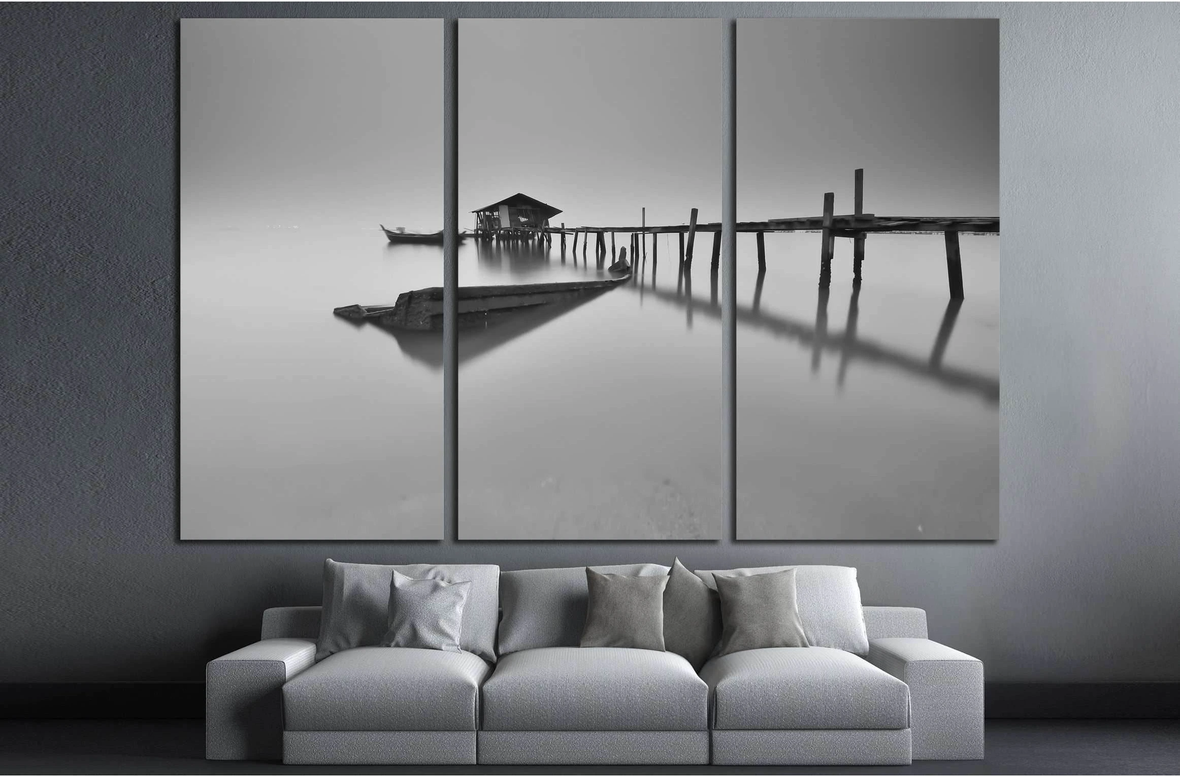 hazy №3119 Ready to Hang Canvas Print - Zellart Canvas Prints ALL_Products, s-3119