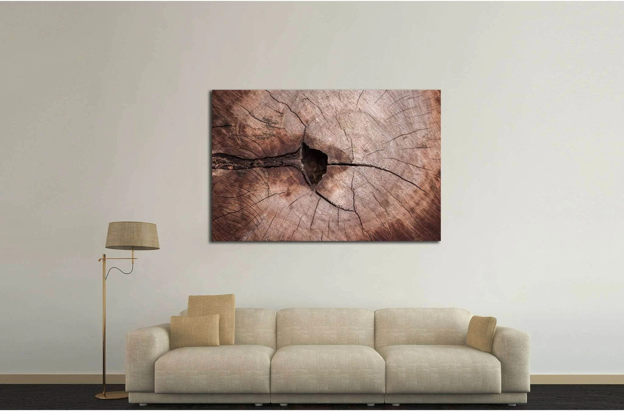 heartwood №617 Ready to Hang Canvas Print - Zellart Canvas Prints ALL_Products, s-617