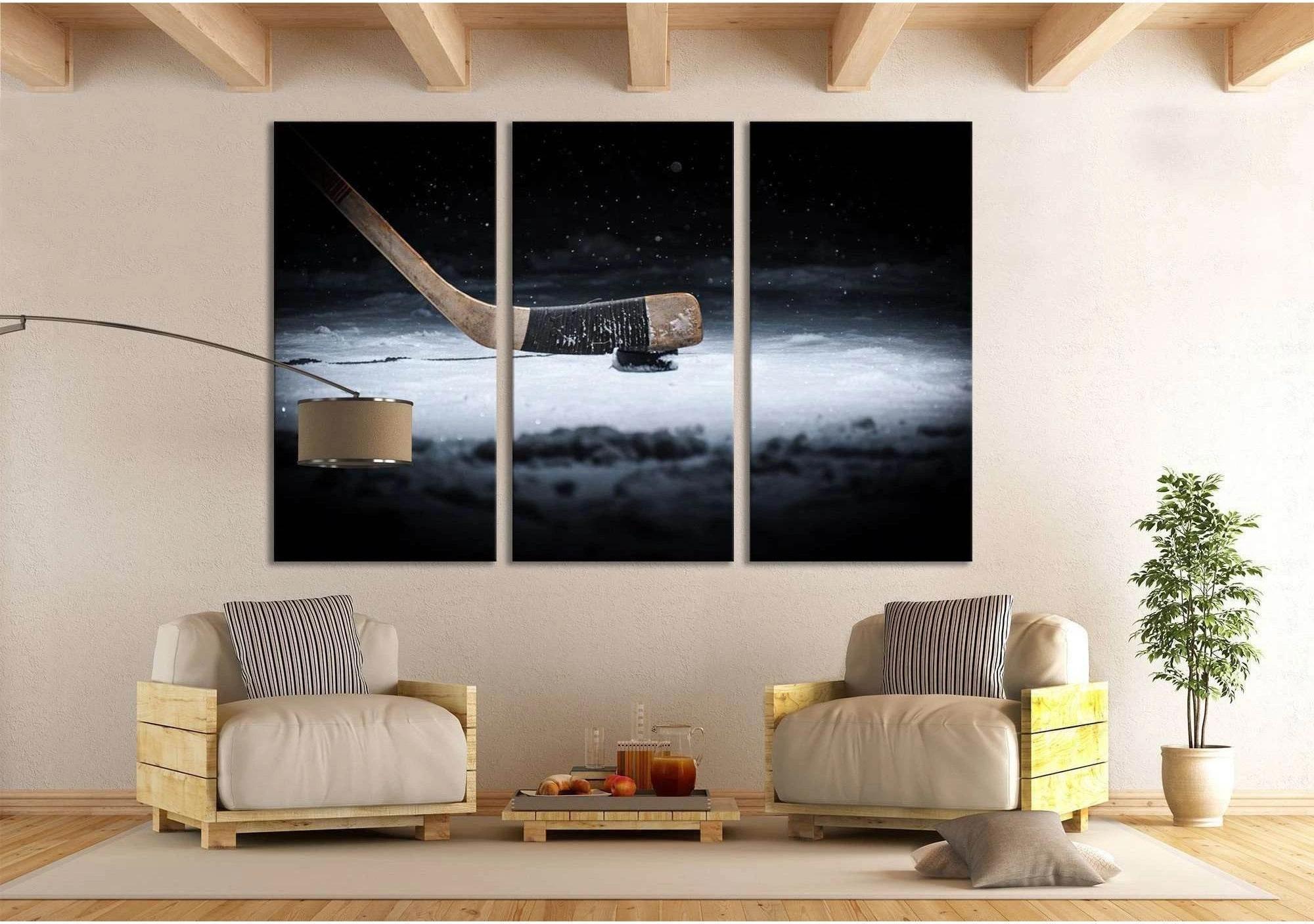 Hockey Ready to Hang Canvas Print №640 Ready to Hang Canvas Print - Zellart Canvas Prints ALL_Products, autopostr_pinterest_65155, autopostr_pinterest_65157, autopostr_pinterest_65158, autopostr_pinterest_65160
