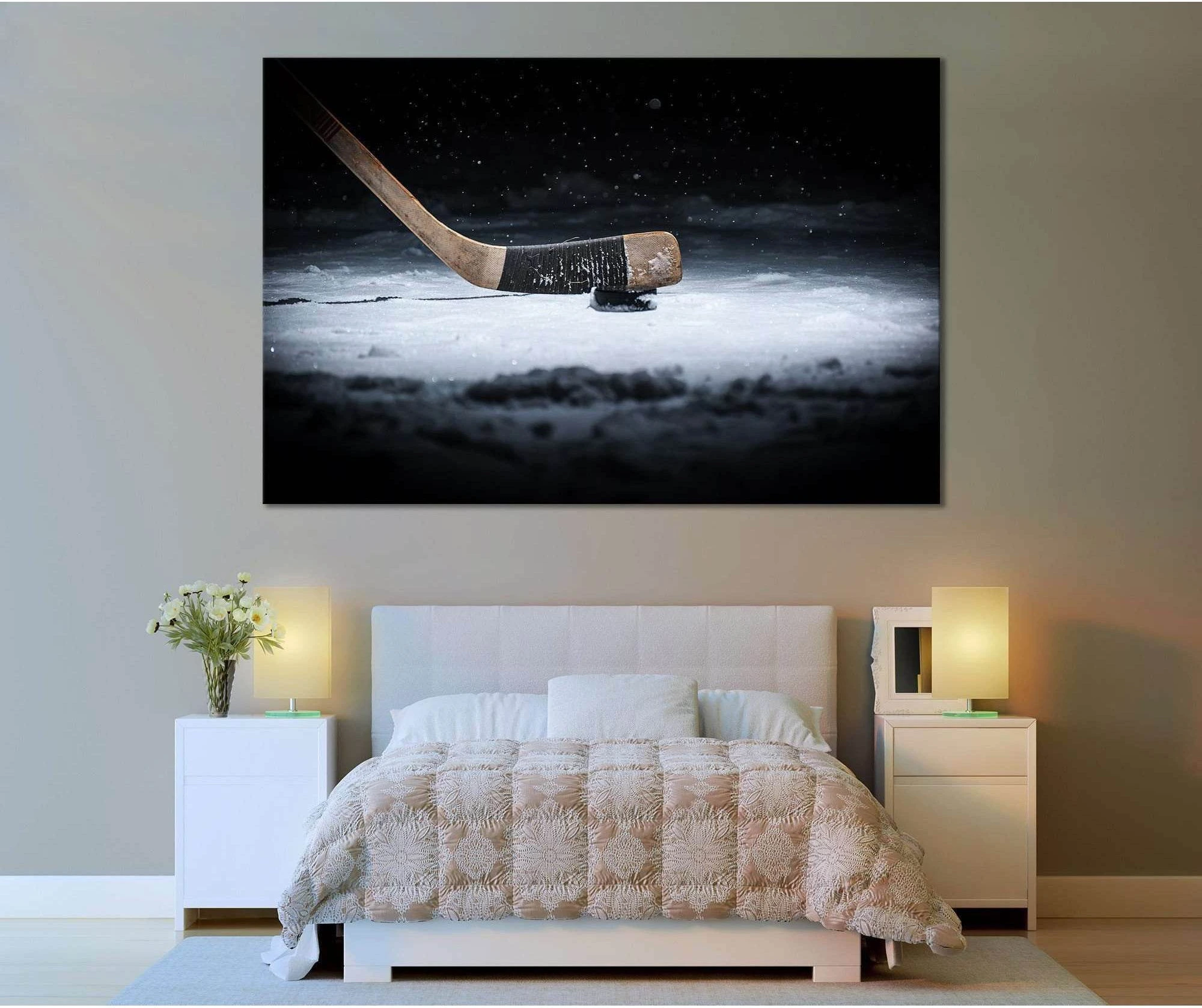 Hockey Ready to Hang Canvas Print №640 Ready to Hang Canvas Print - Zellart Canvas Prints ALL_Products, autopostr_pinterest_65155, autopostr_pinterest_65157, autopostr_pinterest_65158, autopostr_pinterest_65160