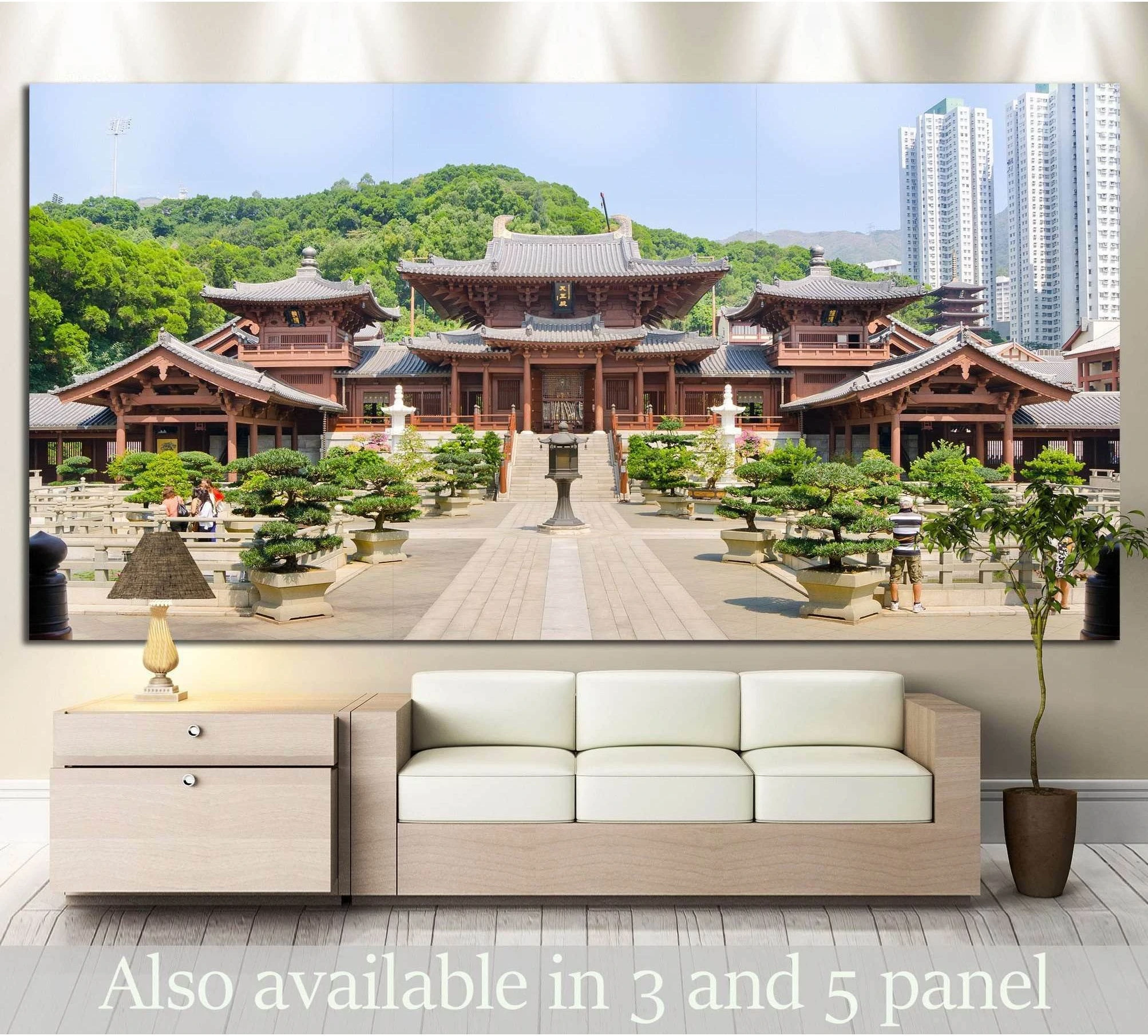 Hong Kong, China №799 Ready to Hang Canvas Print - Zellart Canvas Prints ALL_Products, s-799