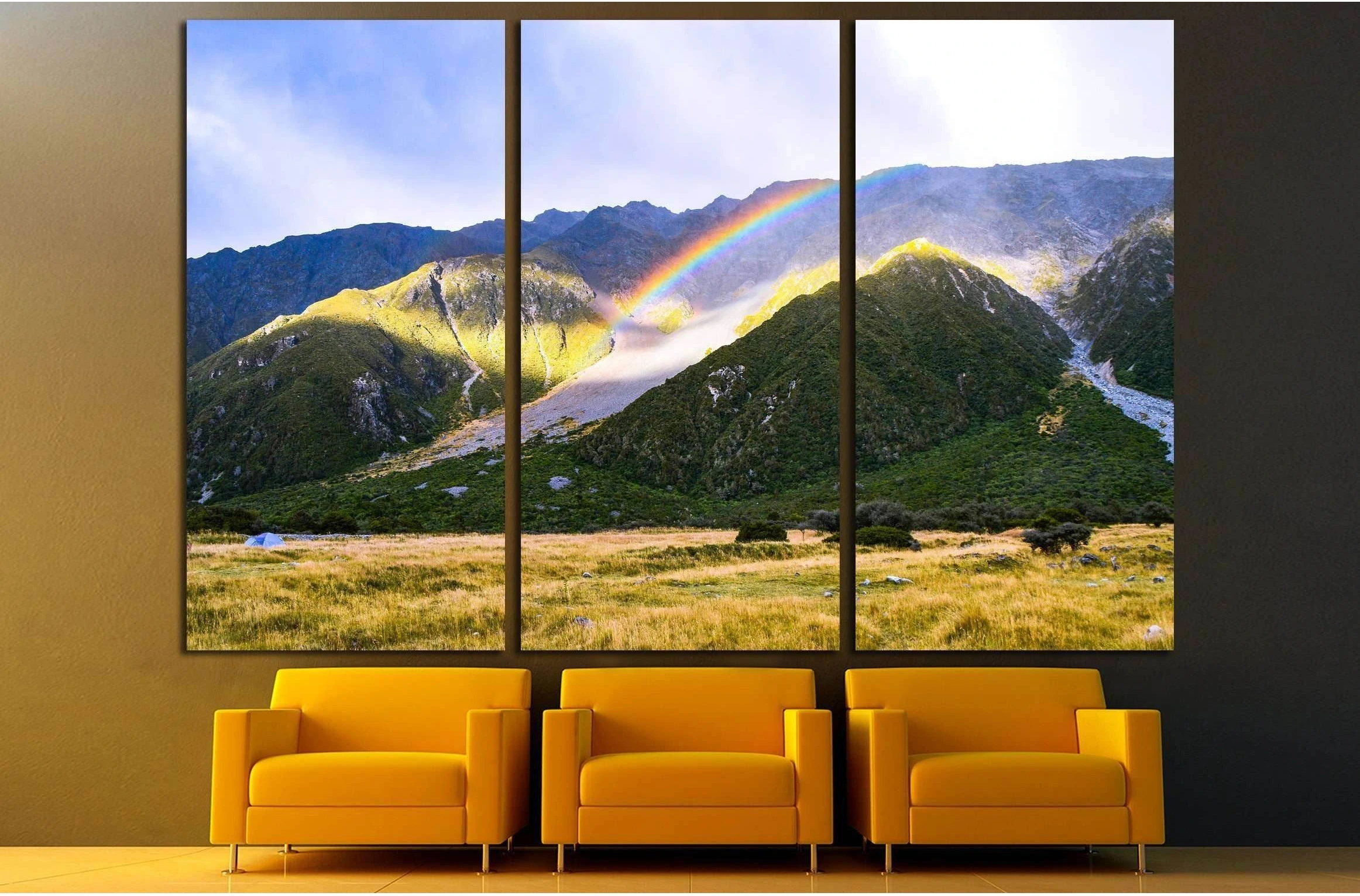 Hooker Valley Track №3195 Ready to Hang Canvas Print - Zellart Canvas Prints ALL_Products, s-3195