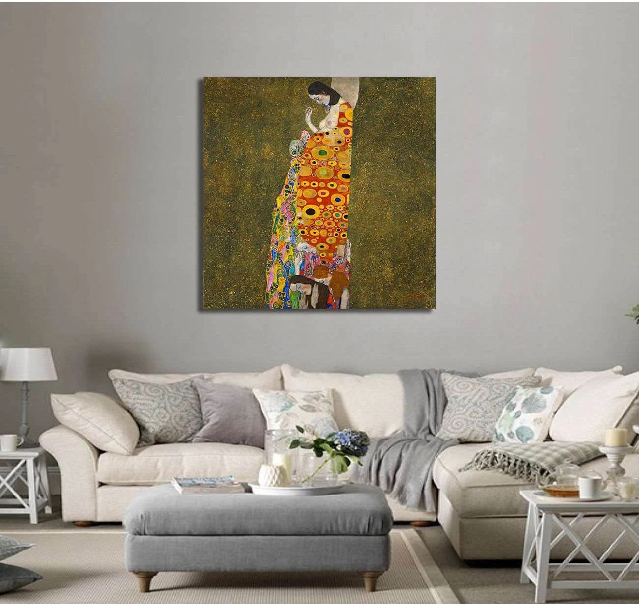 Hope II, 1907–08 - Ready to Hang Canvas Print - Zellart Canvas Prints 6227, ALL_Products