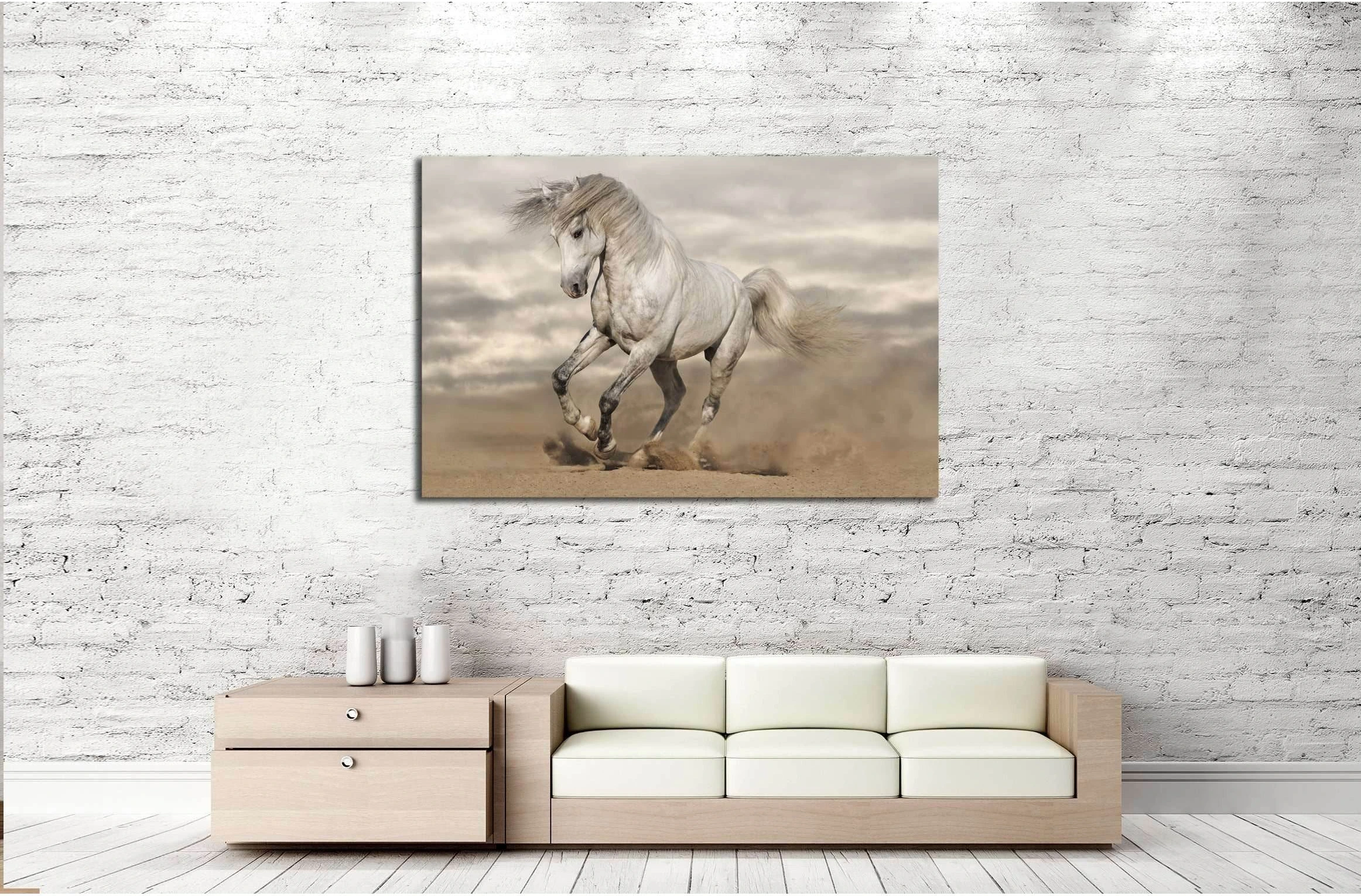Horse canvas art №5011 - Zellart Canvas Prints ALL_Products, Horses, s-5011